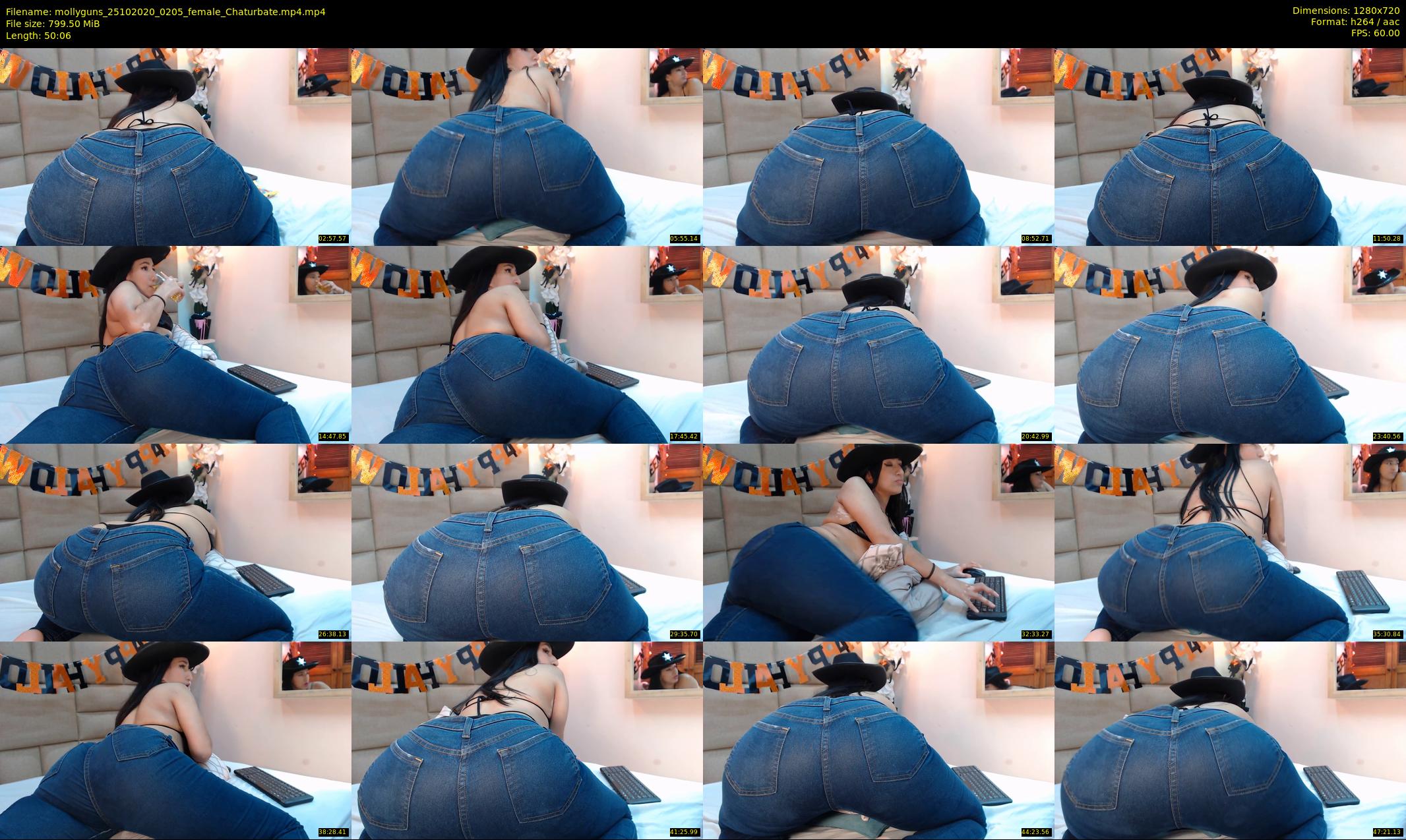 mollyguns — 51 minute Chaturbate female cam show recording, 720p, Oct 25, 2020