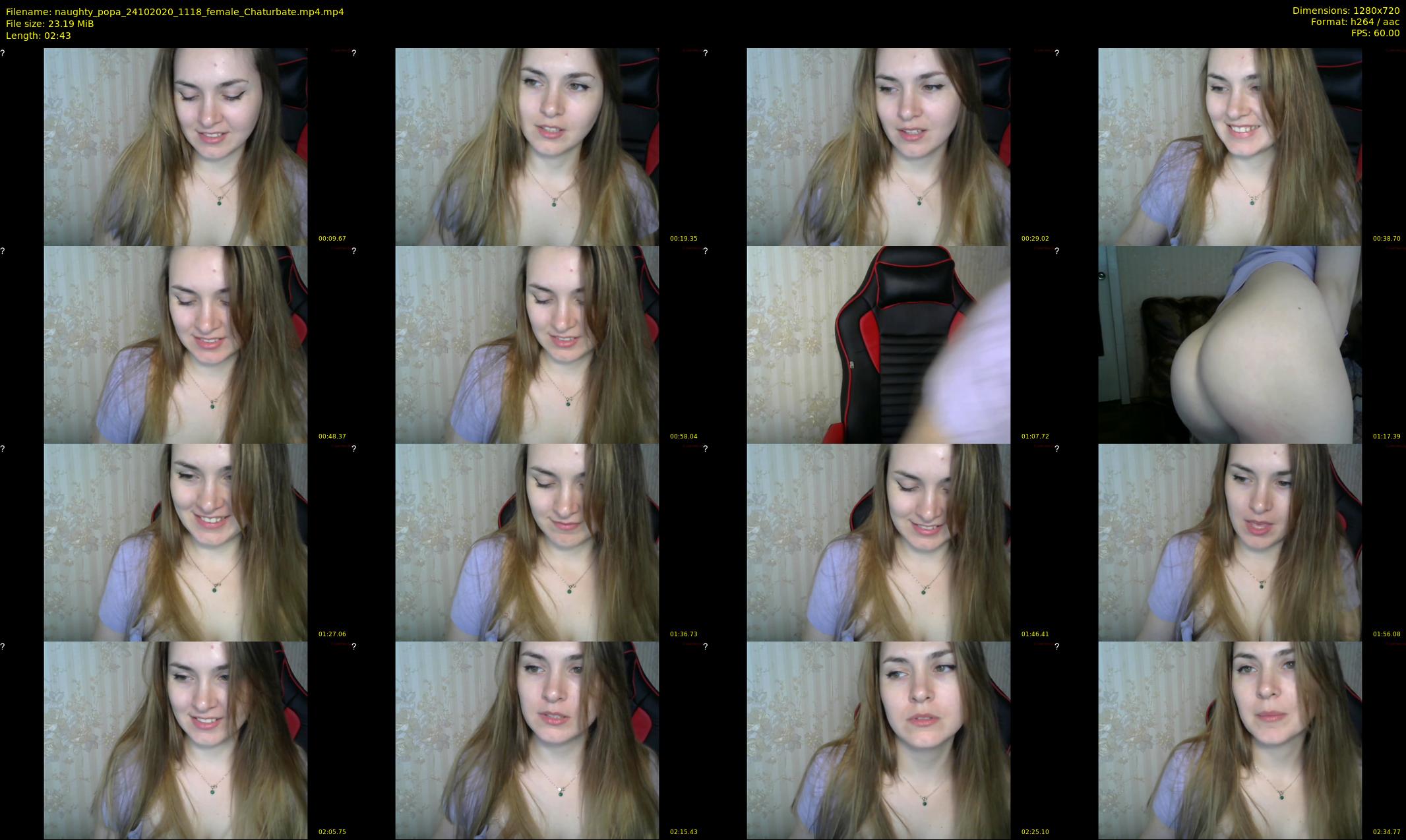 naughty_popa — 3 minute Chaturbate female cam show recording, 720p, Oct 24, 2020