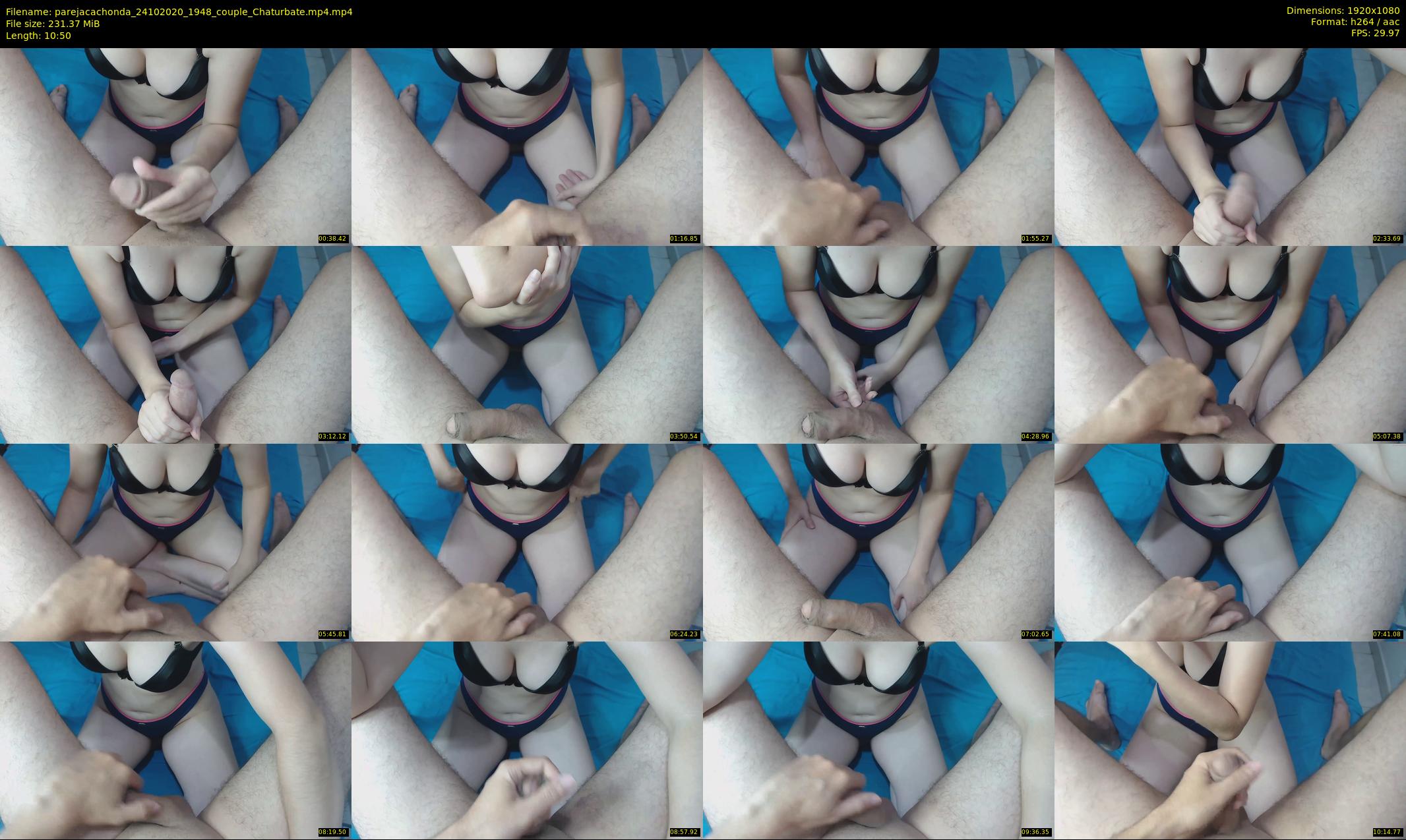 parejacachonda — 11 minute Chaturbate couple cam show recording, 1080p, Oct 24, 2020