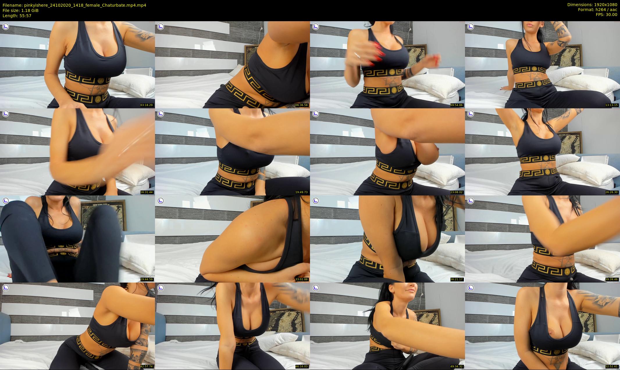 pinkyishere — 56 minute Chaturbate female cam show recording, 1080p, Oct 24, 2020