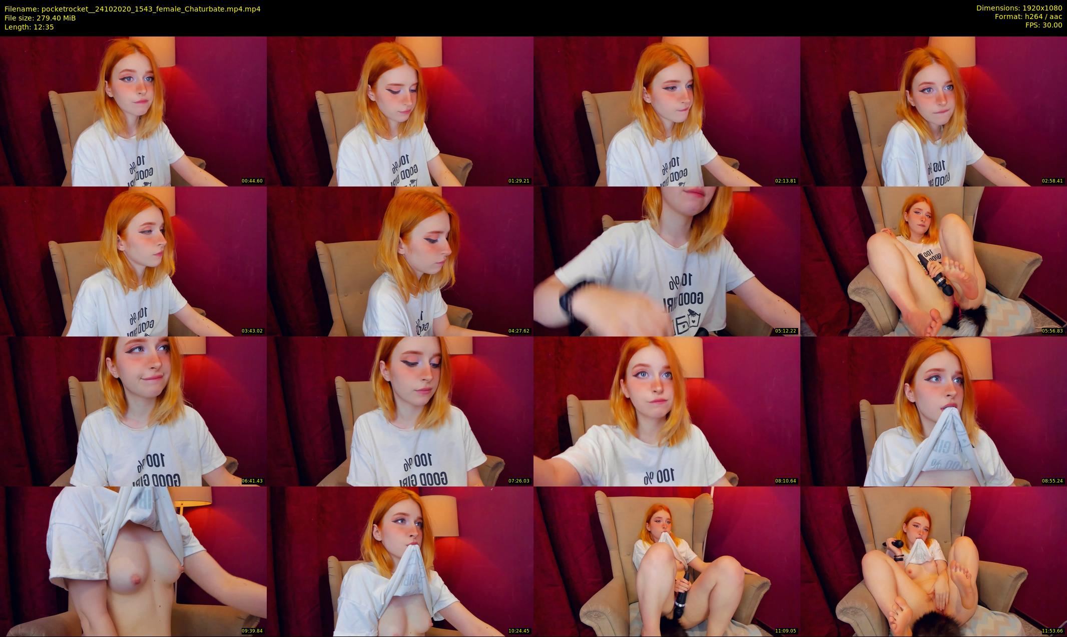pocketrocket_ — 13 minute Chaturbate female cam show recording, 1080p, Oct 24, 2020