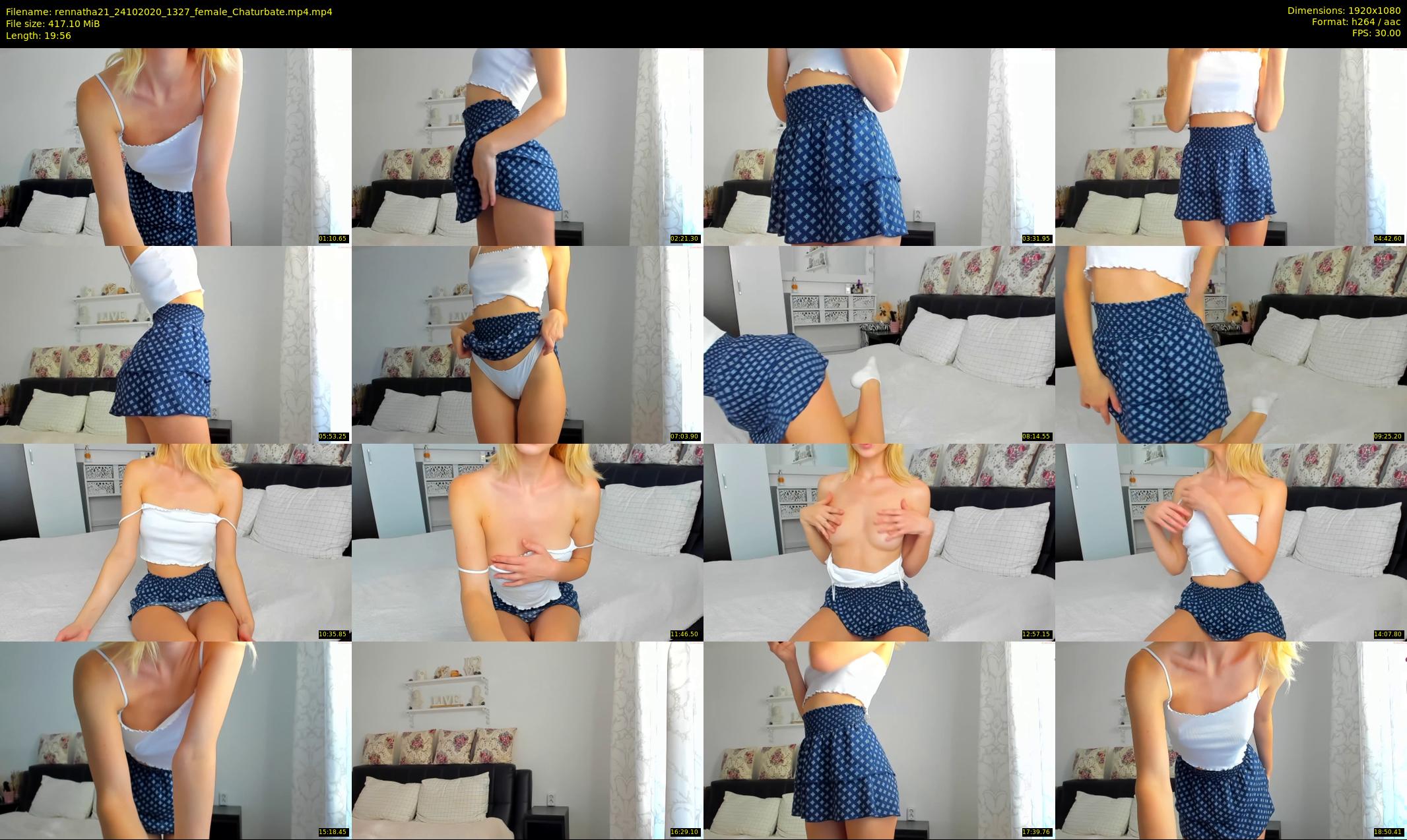rennatha21 — 20 minute Chaturbate female cam show recording, 1080p, Oct 24, 2020
