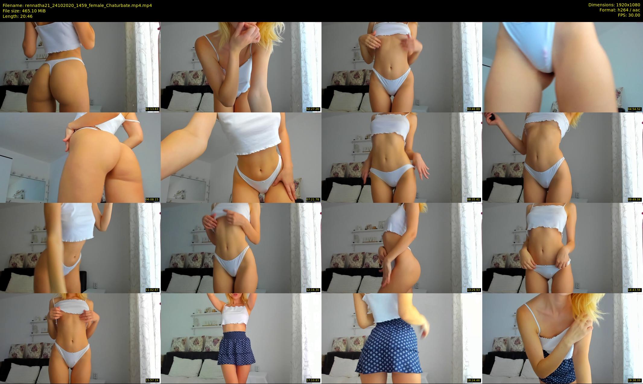 rennatha21 — 21 minute Chaturbate female cam show recording, 1080p, Oct 24, 2020