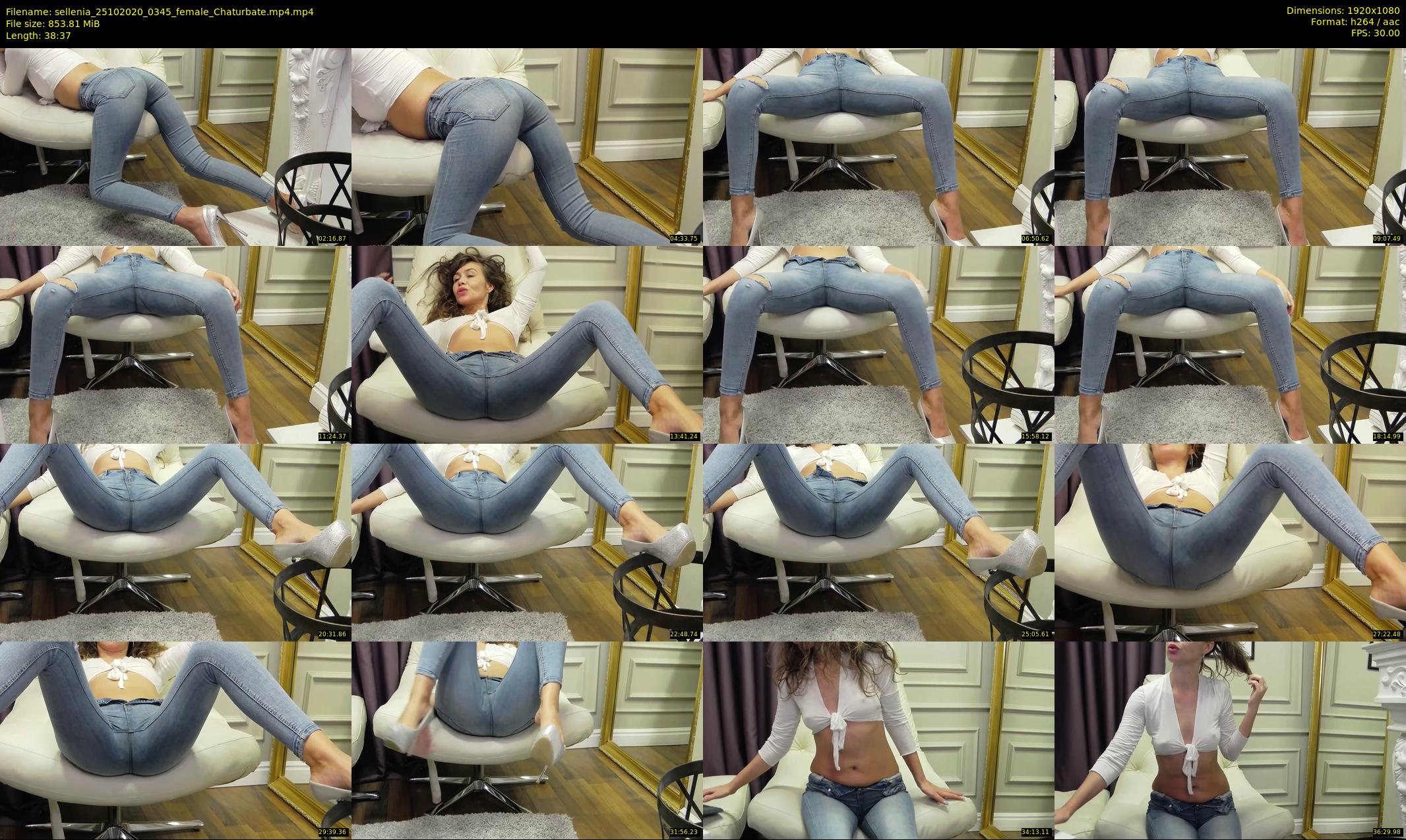 sellenia — 39 minute Chaturbate female cam show recording, 1080p, Oct 25, 2020