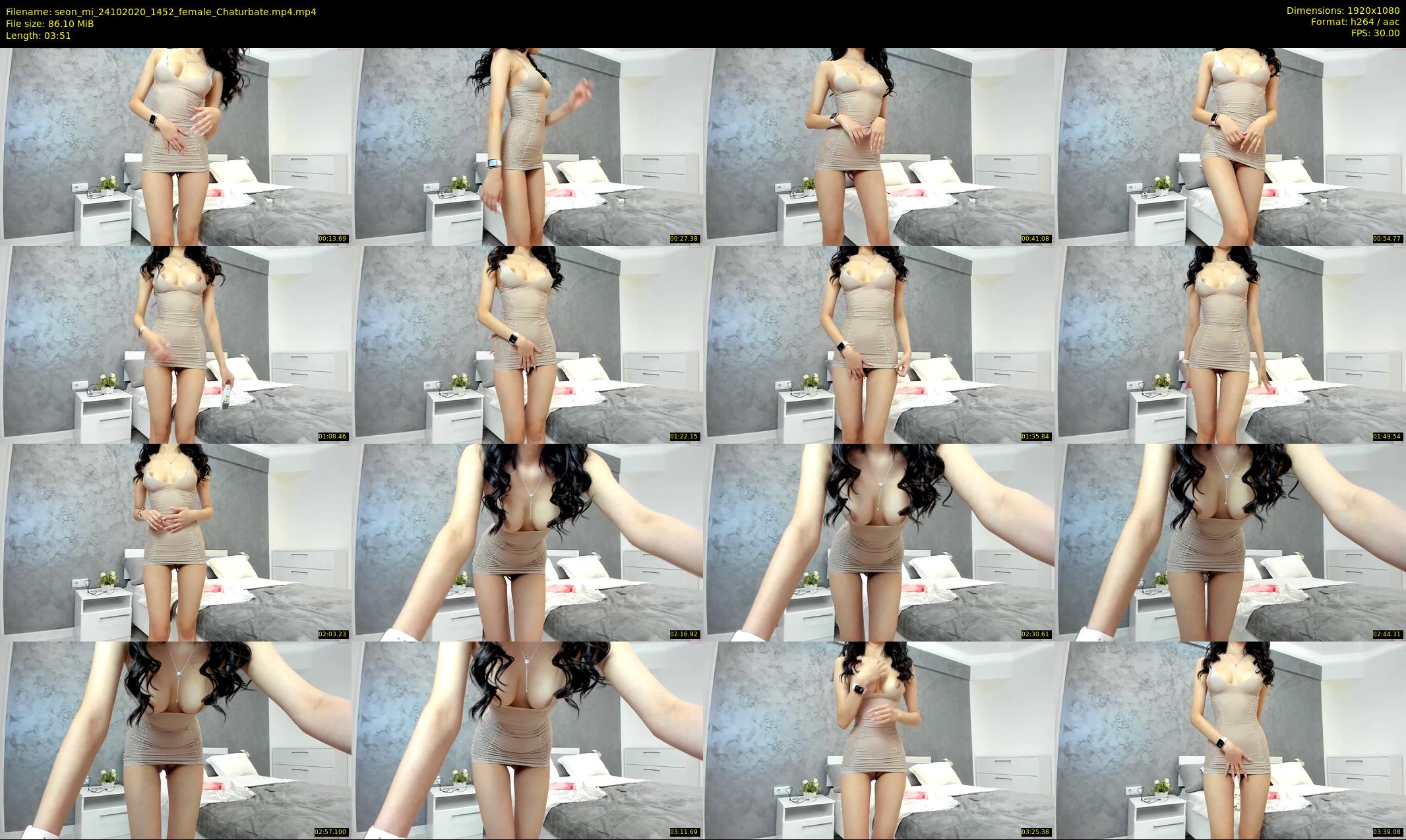 seon_mi — 4 minute Chaturbate female cam show recording, 1080p, Oct 24, 2020