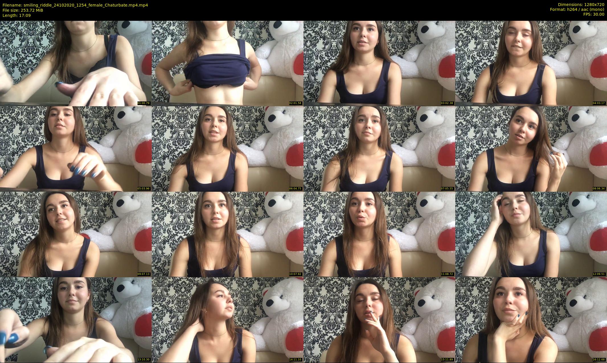 smiling_riddle — 18 minute Chaturbate female cam show recording, 720p, Oct 24, 2020