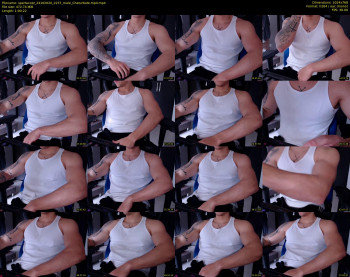 spartacozz — 61 minute Chaturbate male cam show recording, 720p, Oct 24, 2020