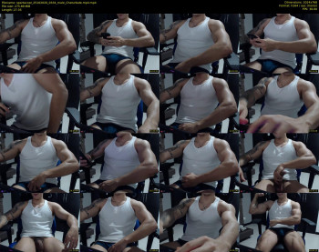 spartacozz — 28 minute Chaturbate male cam show recording, 720p, Oct 25, 2020