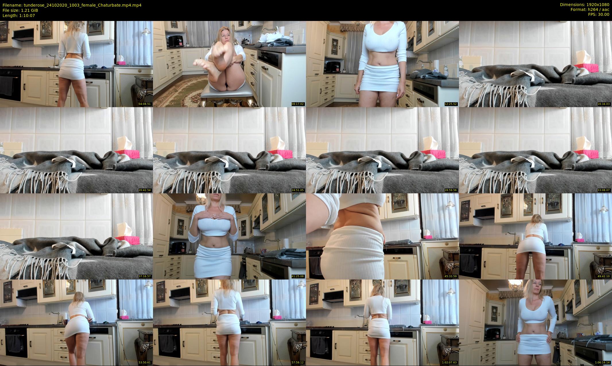 tunderose — 71 minute Chaturbate female cam show recording, 1080p, Oct 24, 2020