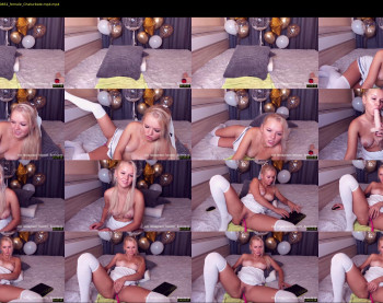 urblonde001 — 73 minute Chaturbate female cam show recording, 1080p, Oct 24, 2020