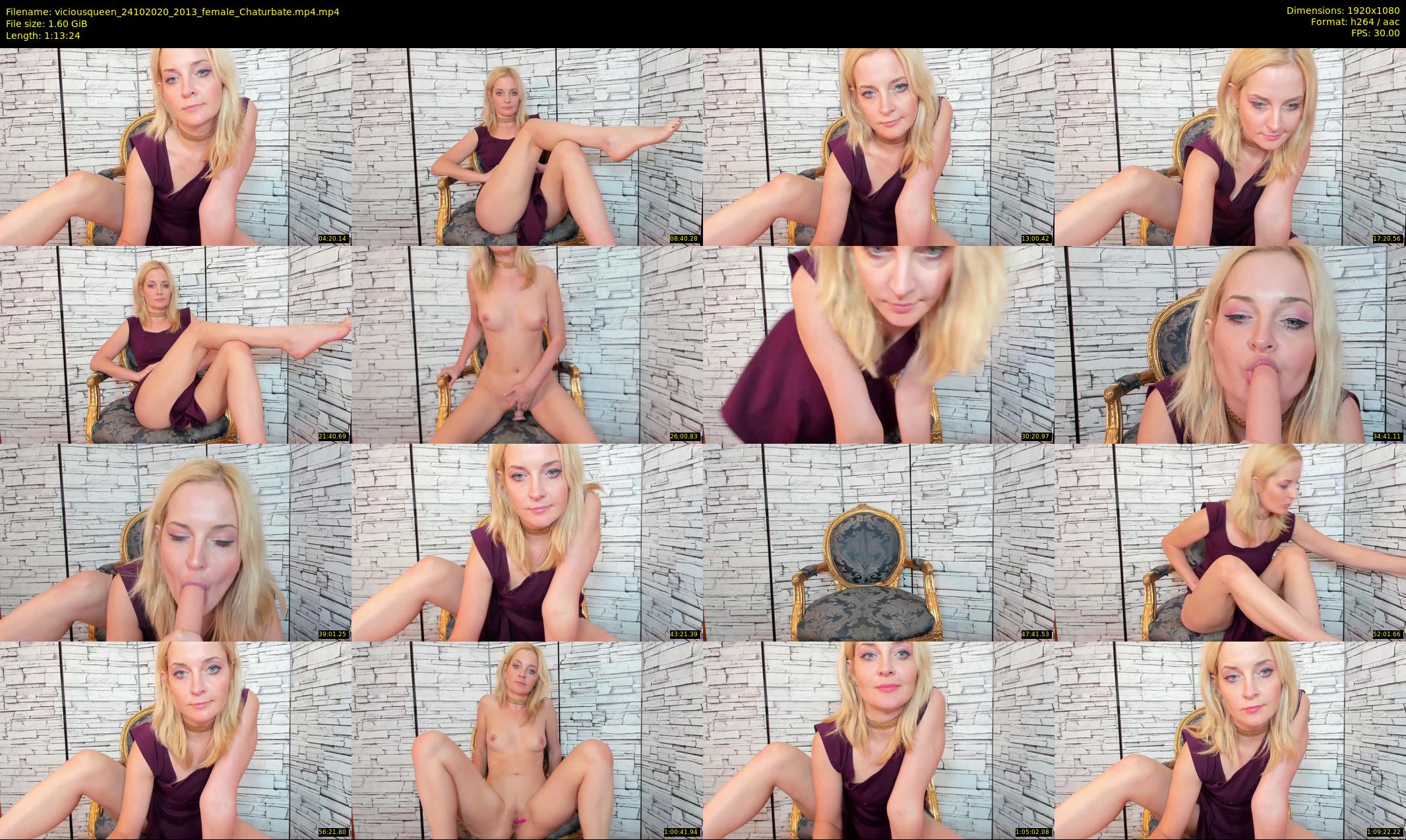 viciousqueen — 74 minute Chaturbate female cam show recording, 1080p, Oct 24, 2020