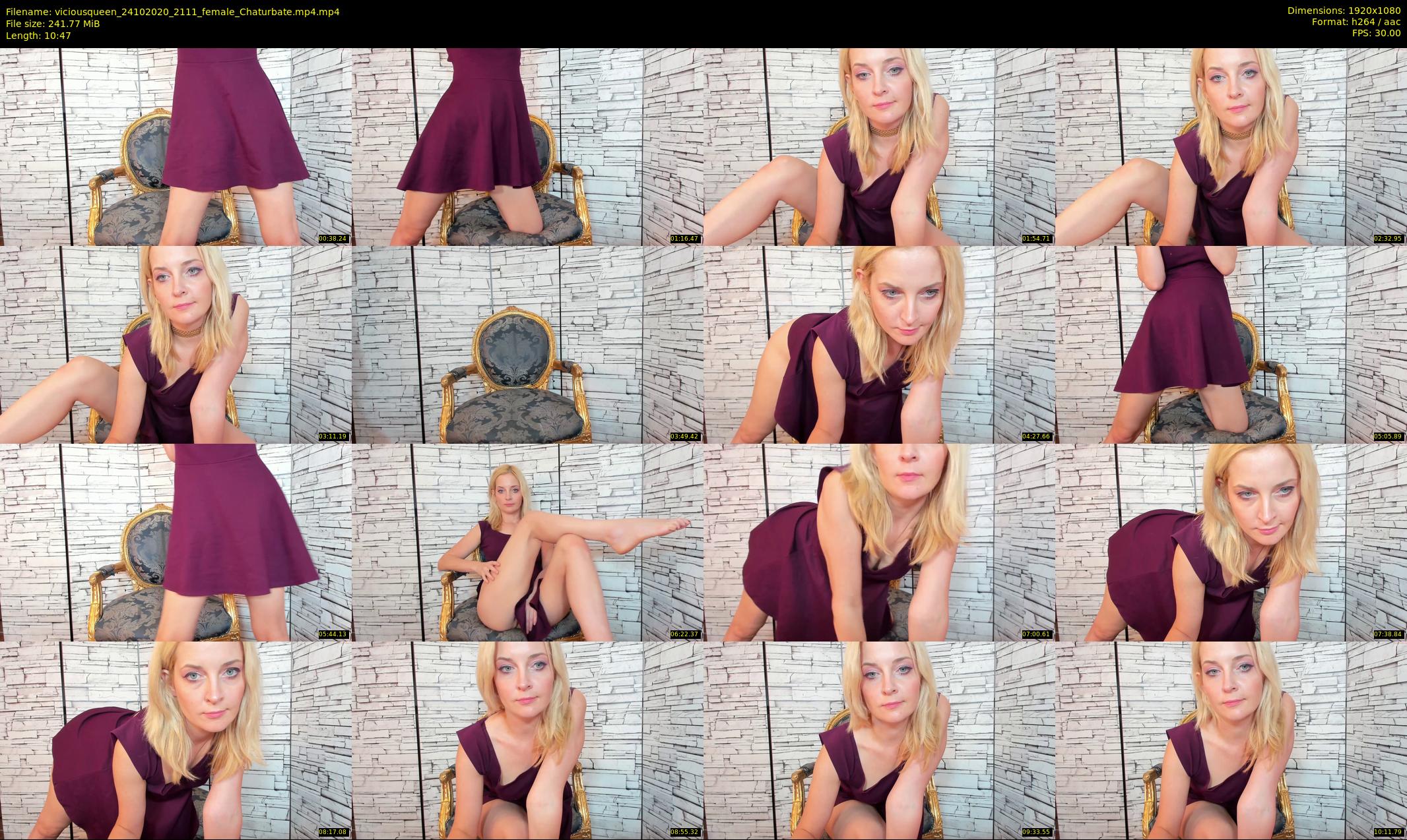 viciousqueen — 11 minute Chaturbate female cam show recording, 1080p, Oct 24, 2020