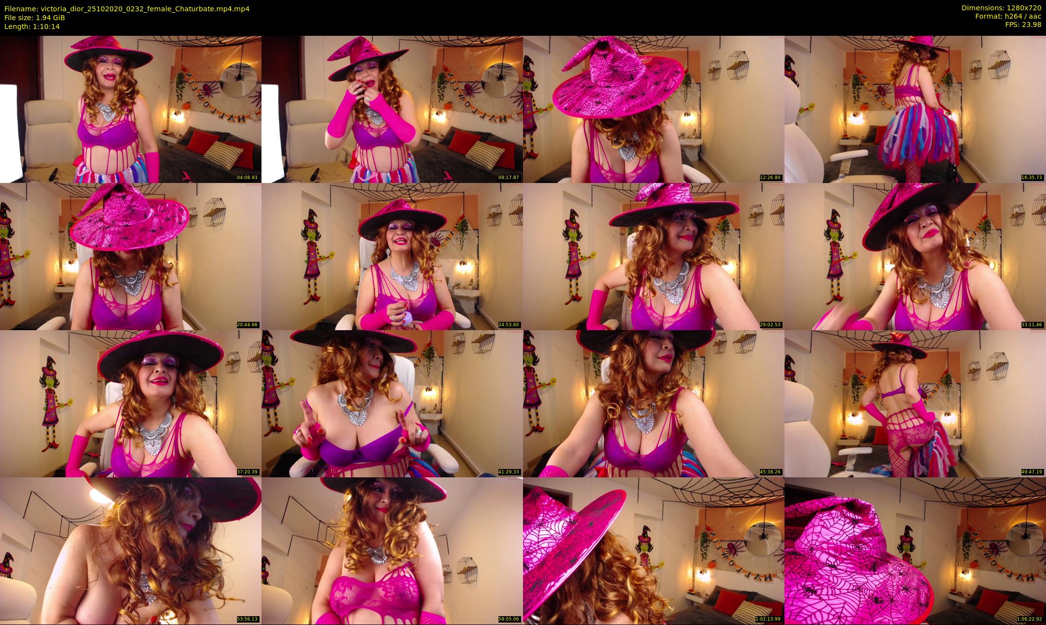 victoria_dior — 71 minute Chaturbate female cam show recording, 720p, Oct 25, 2020