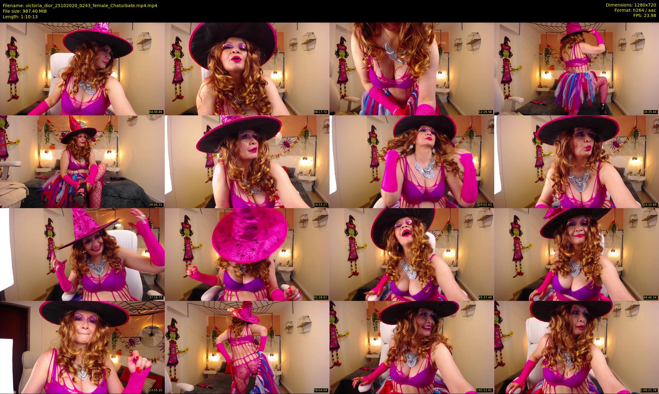 victoria_dior — 71 minute Chaturbate female cam show recording, 720p, Oct 25, 2020