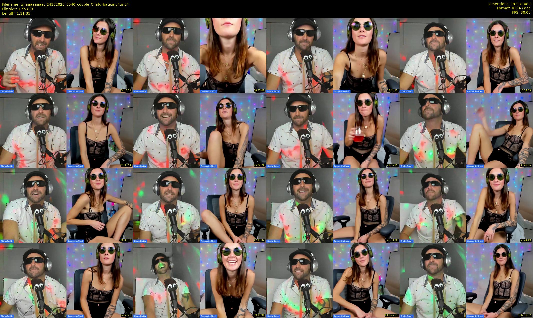whaaaaaaaat — 72 minute Chaturbate couple cam show recording, 1080p, Oct 24, 2020