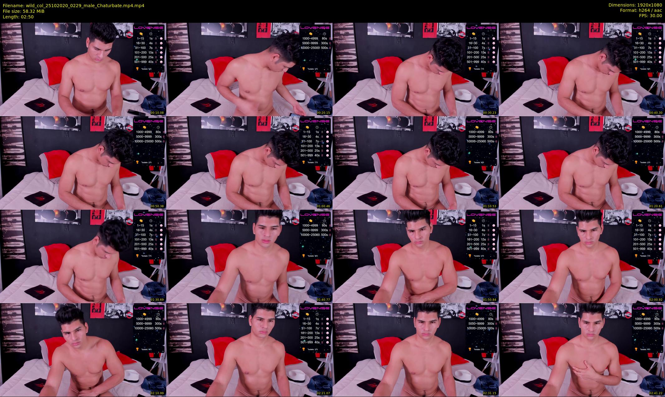 wild_col — 3 minute Chaturbate male cam show recording, 1080p, Oct 25, 2020