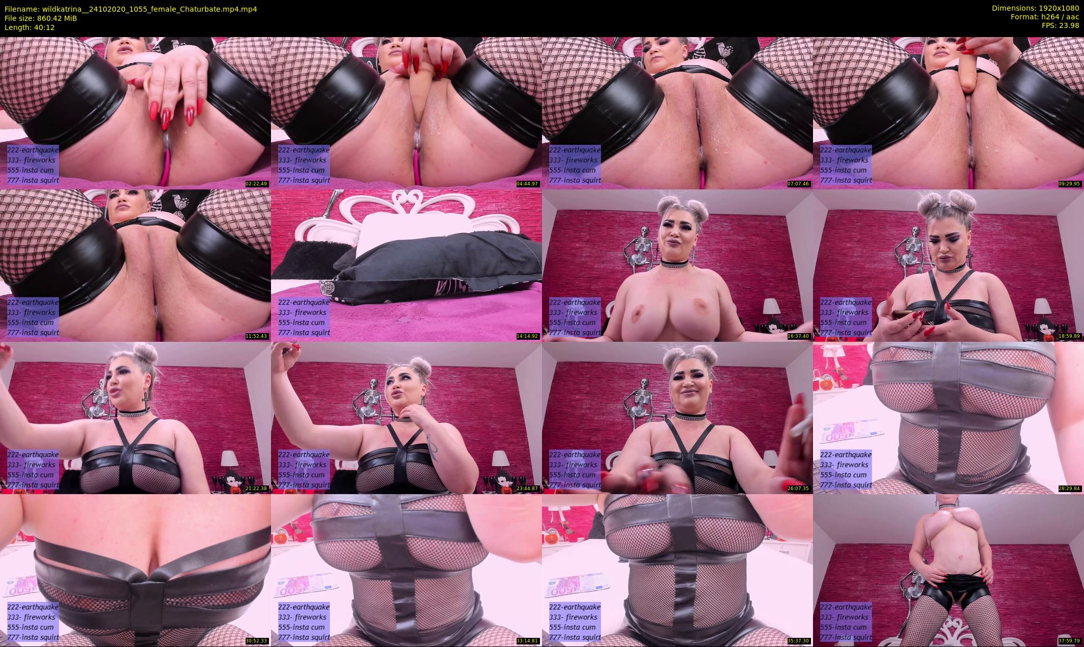 wildkatrina_ — 41 minute Chaturbate female cam show recording, 1080p, Oct 24, 2020