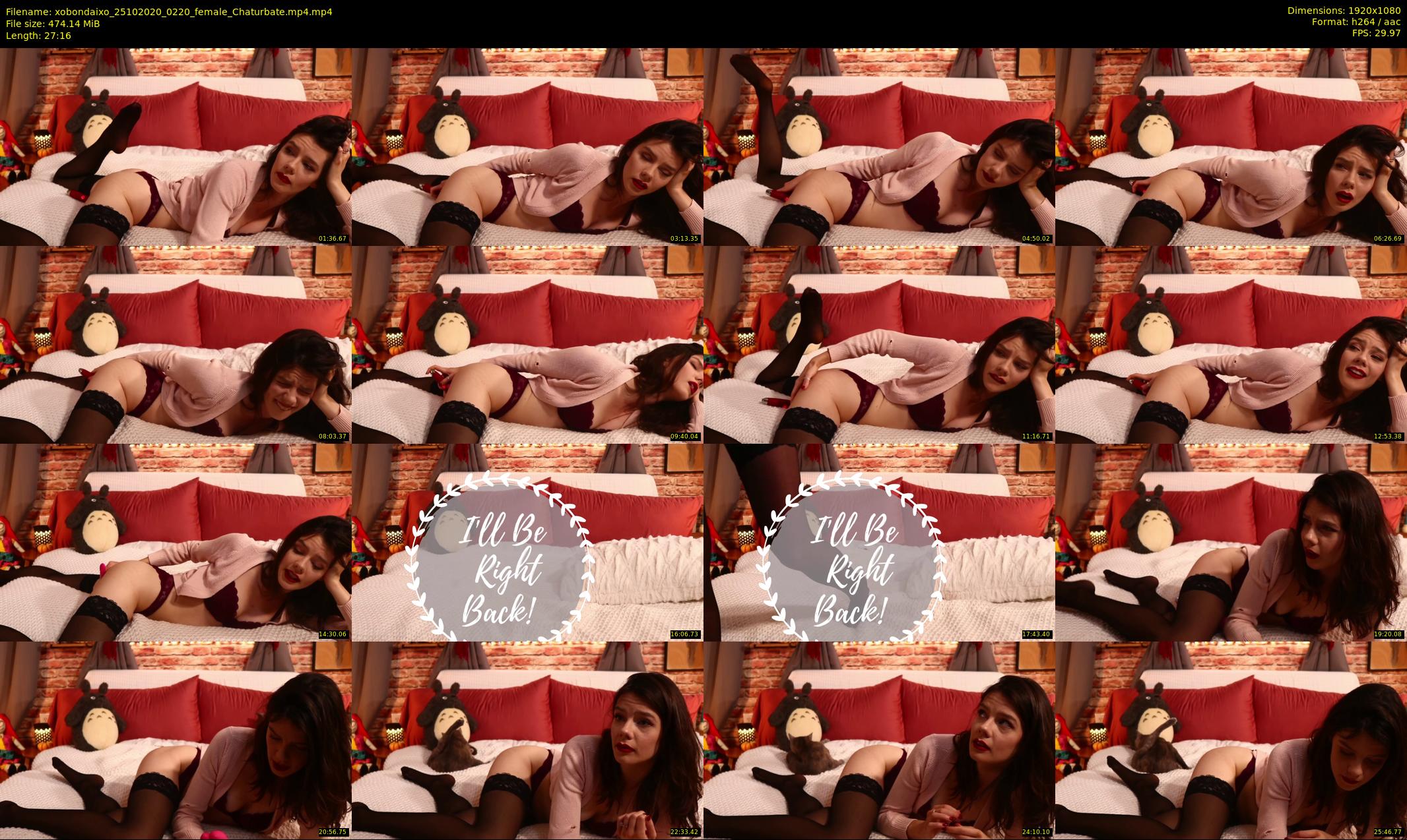 xobondaixo — 28 minute Chaturbate couple cam show recording, 1080p, Oct 25, 2020