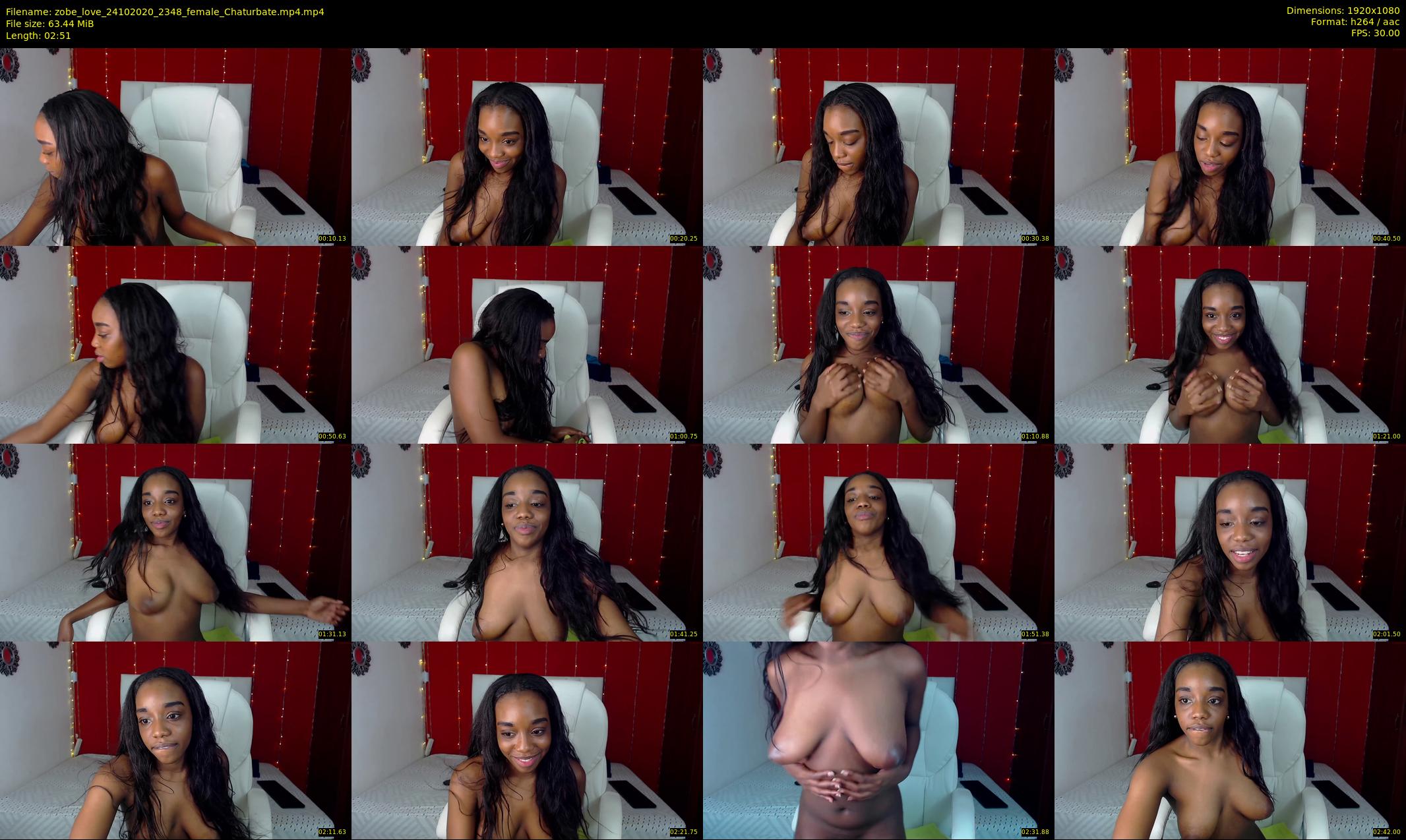 zobe_love — 3 minute Chaturbate female cam show recording, 1080p, Oct 24, 2020