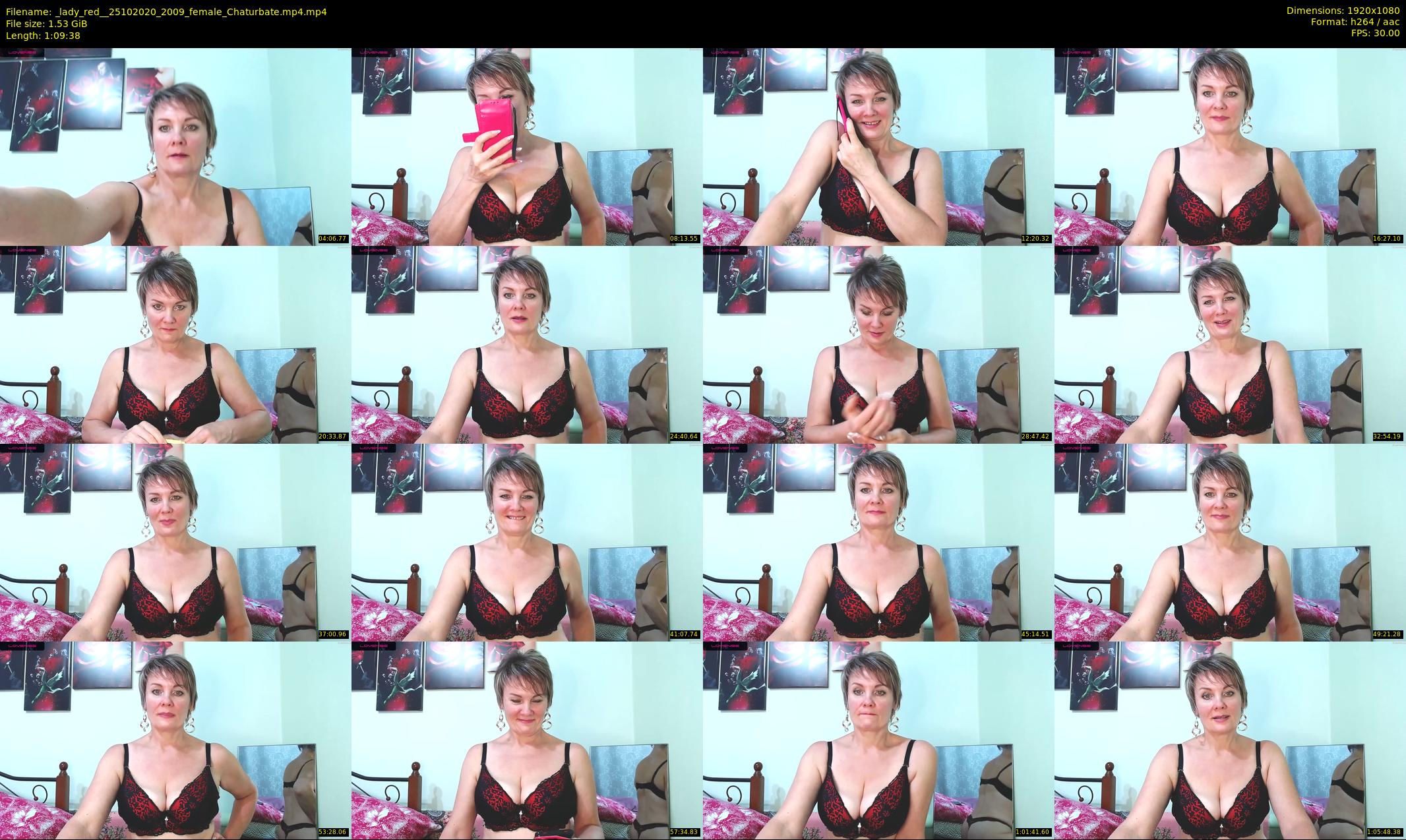 _lady_red_ — 70 minute Chaturbate female cam show recording, 1080p, Oct 25, 2020