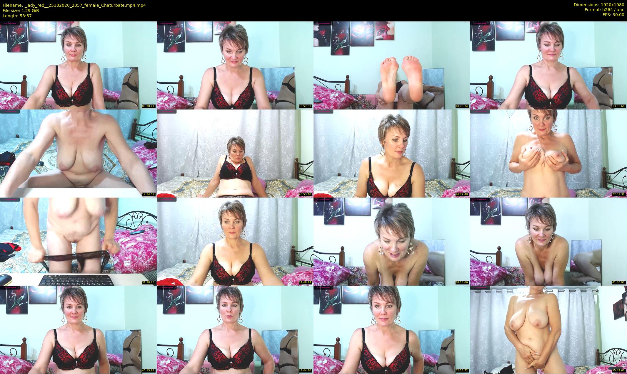 _lady_red_ — 59 minute Chaturbate female cam show recording, 1080p, Oct 25, 2020