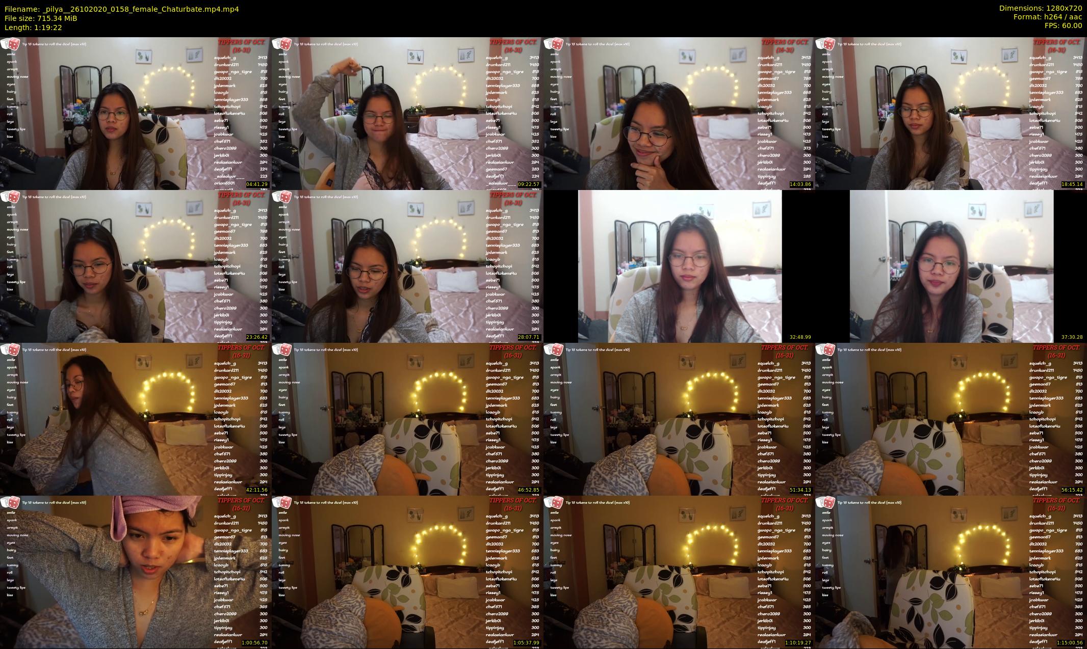 _pilya_ — 80 minute Chaturbate female cam show recording, 720p, Oct 26, 2020