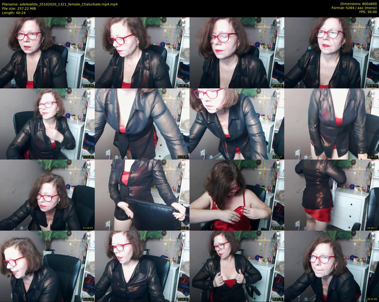 adelewildx — 41 minute Chaturbate female cam show recording, 480p, Oct 25, 2020
