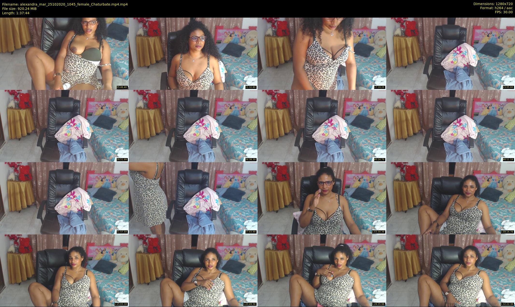 alexandra_mar — 98 minute Chaturbate female cam show recording, 720p, Oct 25, 2020
