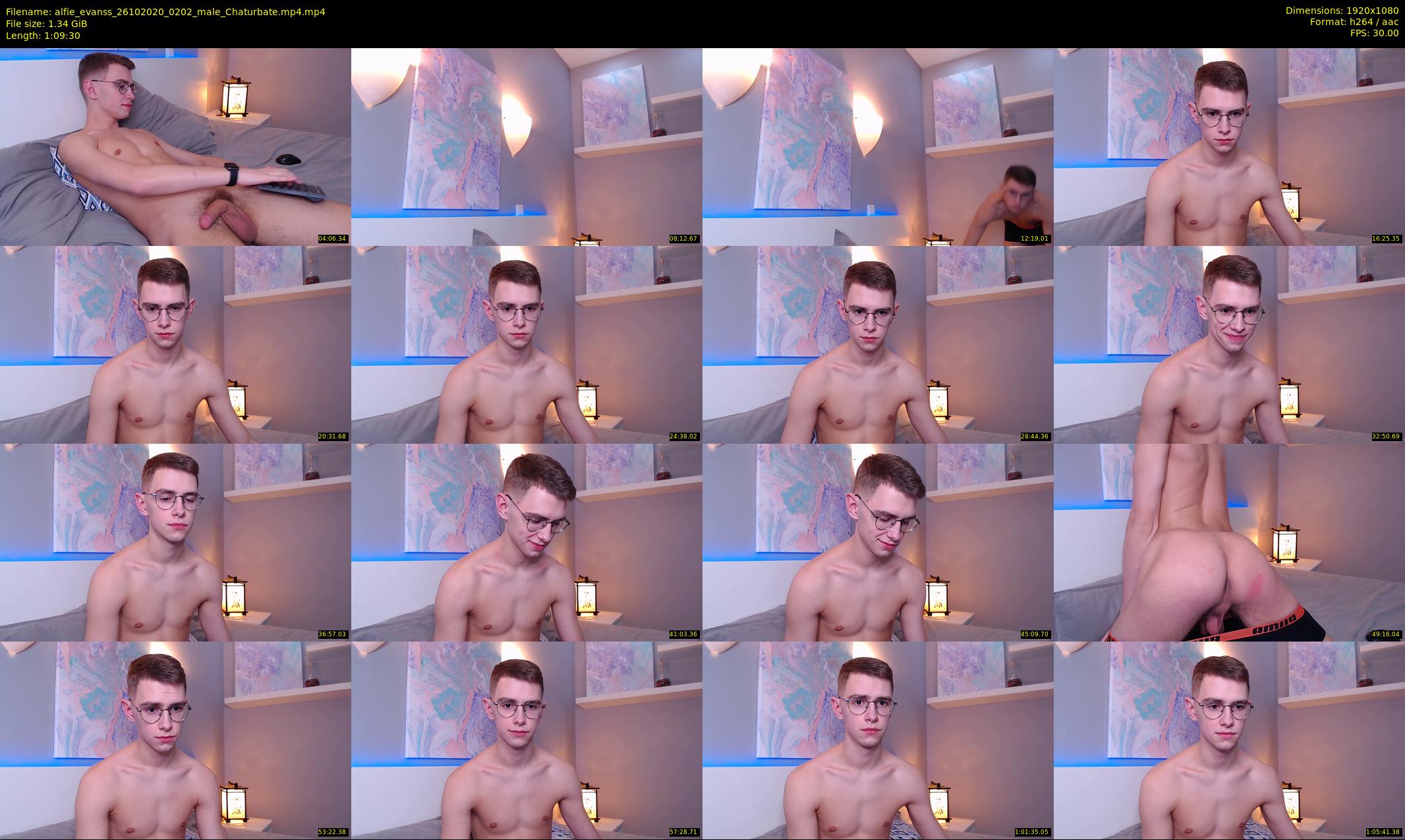 alfie_evanss — 70 minute Chaturbate male cam show recording, 1080p, Oct 26, 2020