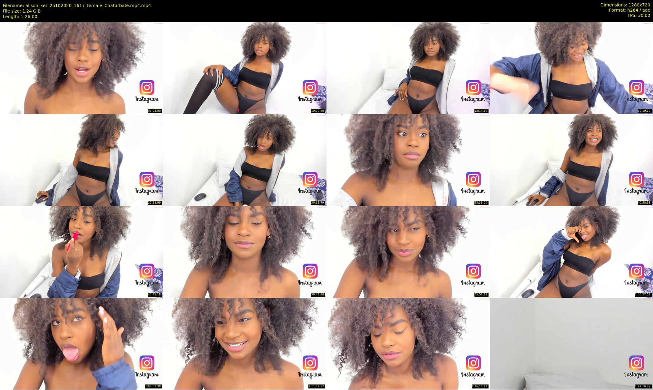 alison_ker — 86 minute Chaturbate female cam show recording, 720p, Oct 25, 2020