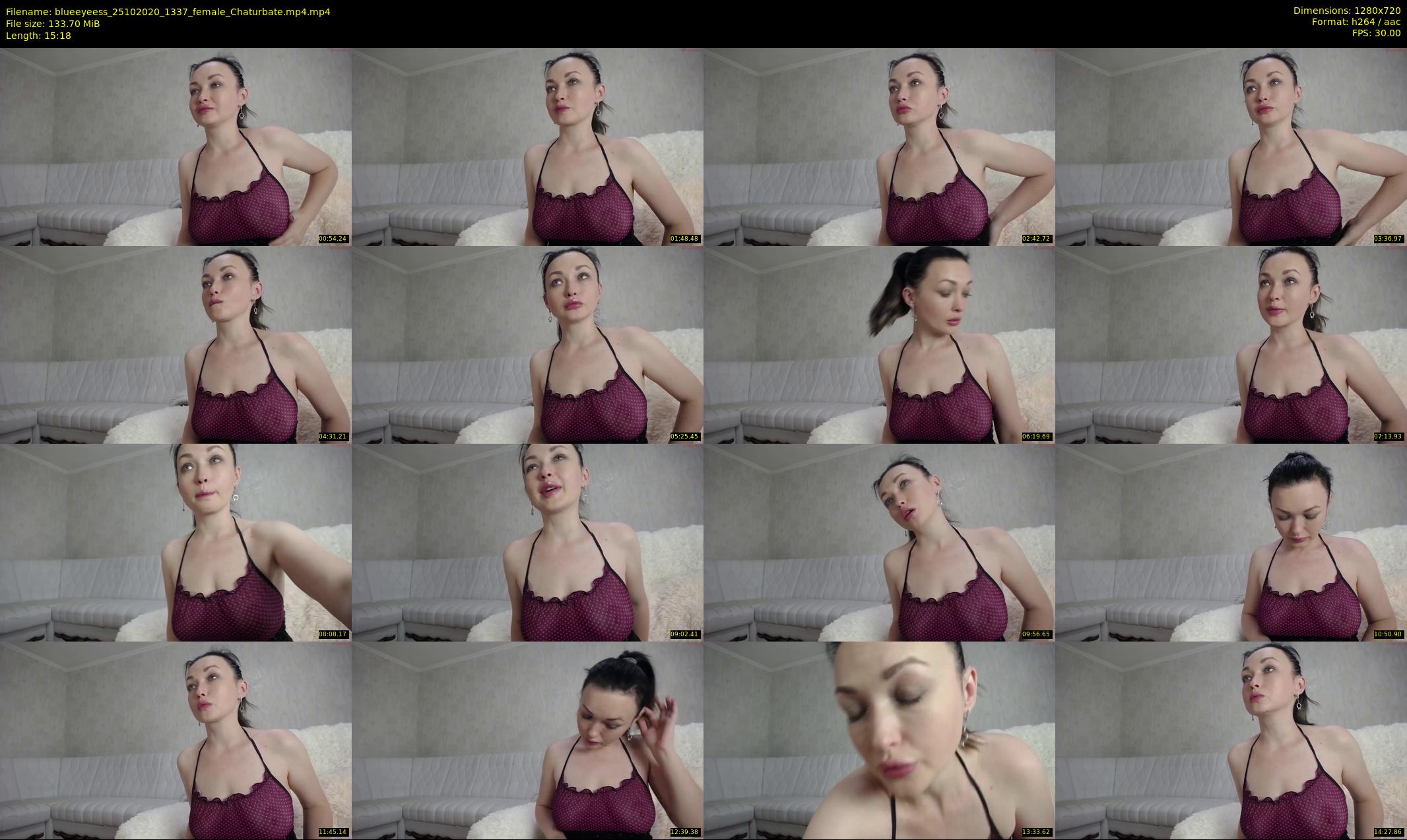 blueeyeess — 16 minute Chaturbate female cam show recording, 720p, Oct 25, 2020