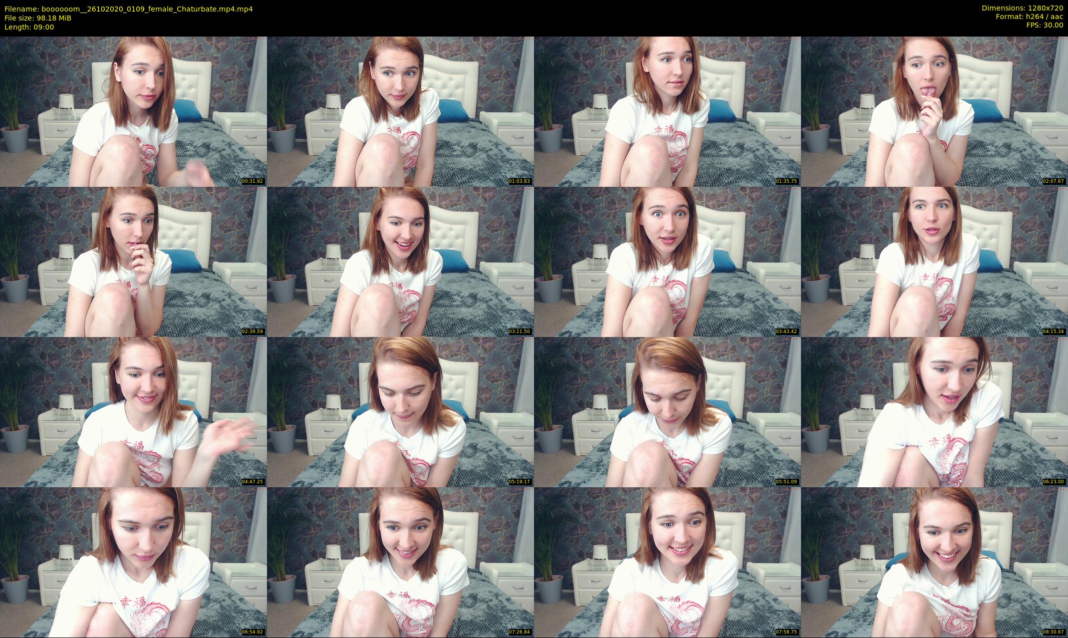 boooooom_ — 9 minute Chaturbate female cam show recording, 720p, Oct 26, 2020