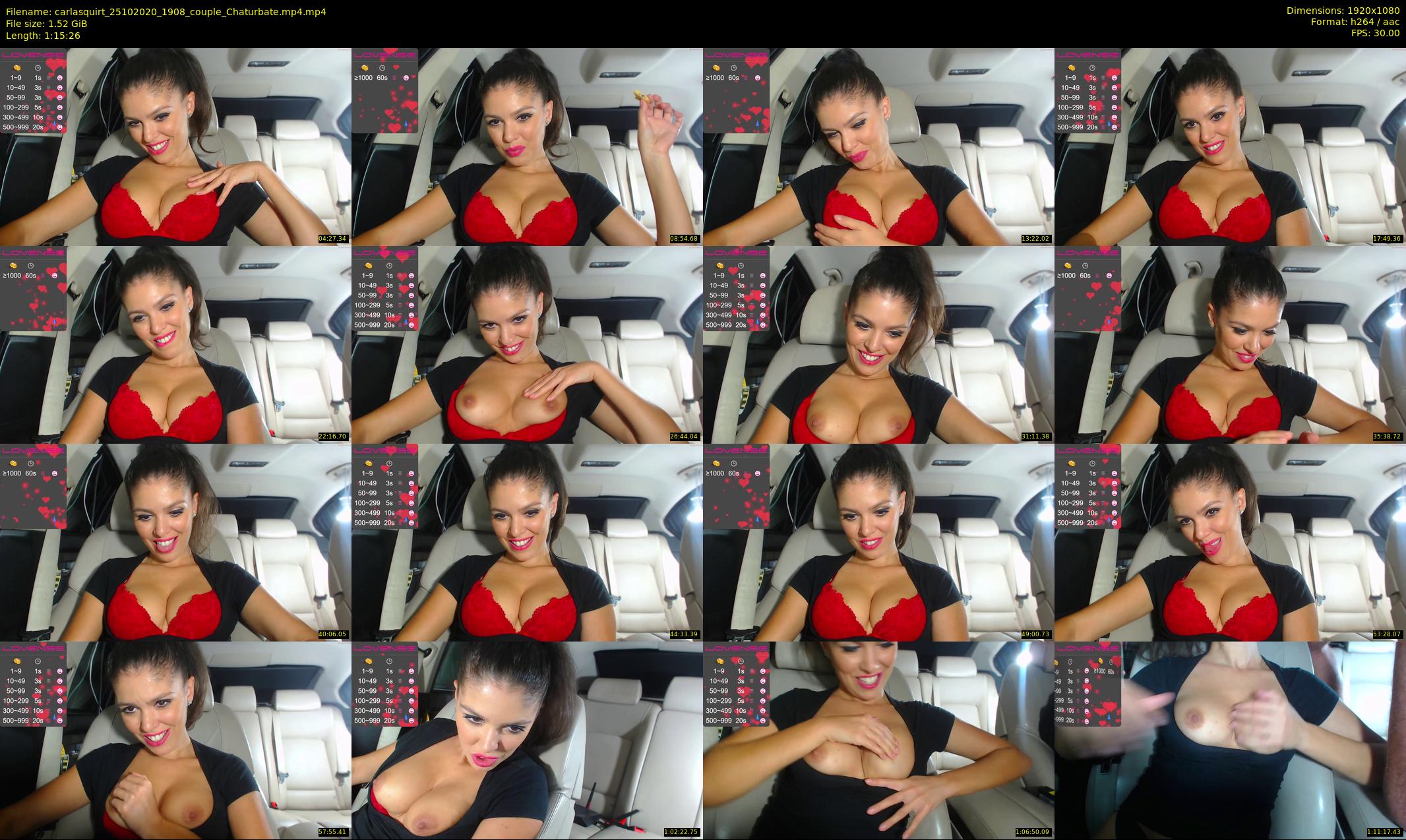 carlasquirt — 76 minute Chaturbate female cam show recording, 1080p, Oct 25, 2020