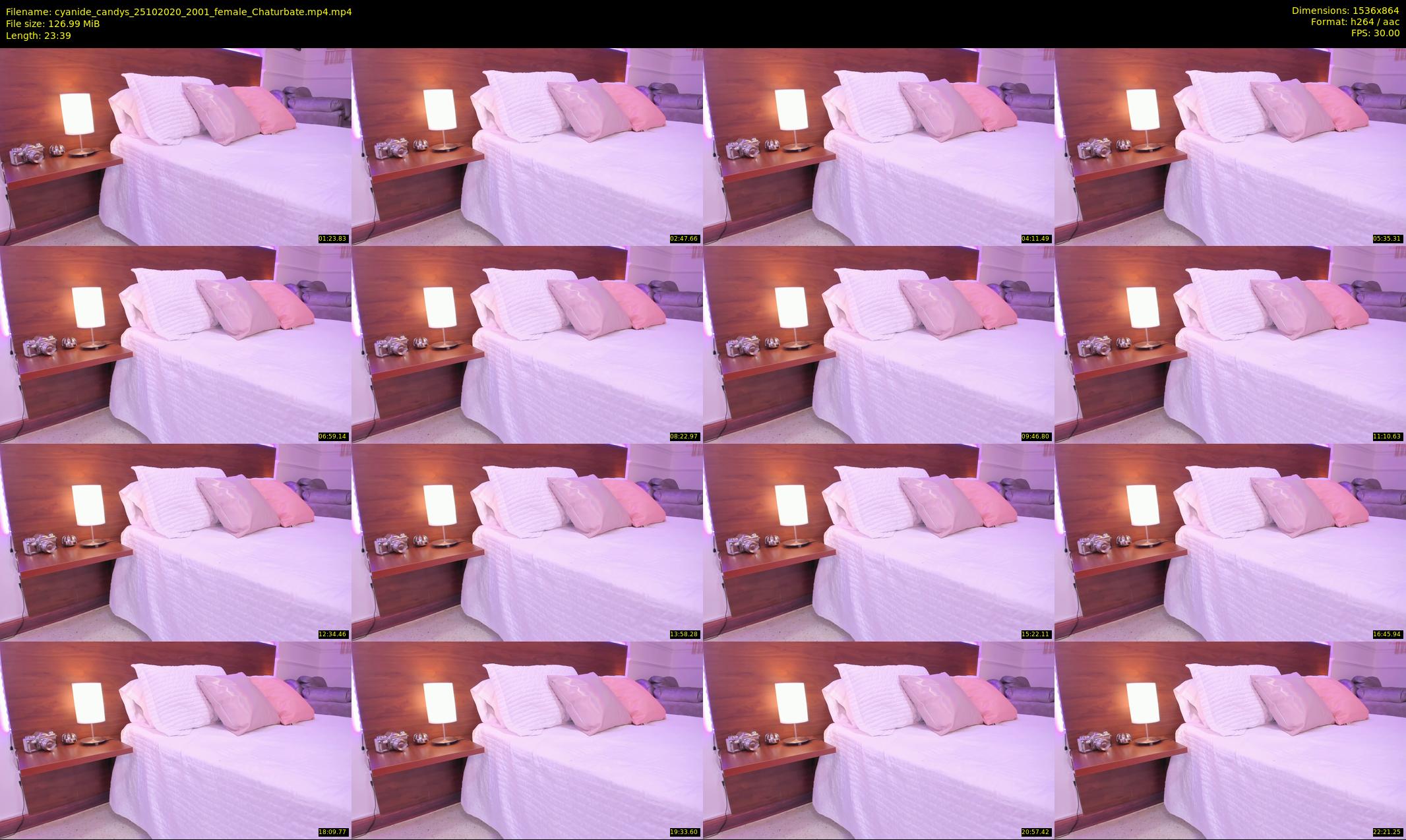 cyanide_candys — 24 minute Chaturbate female cam show recording, 720p, Oct 25, 2020