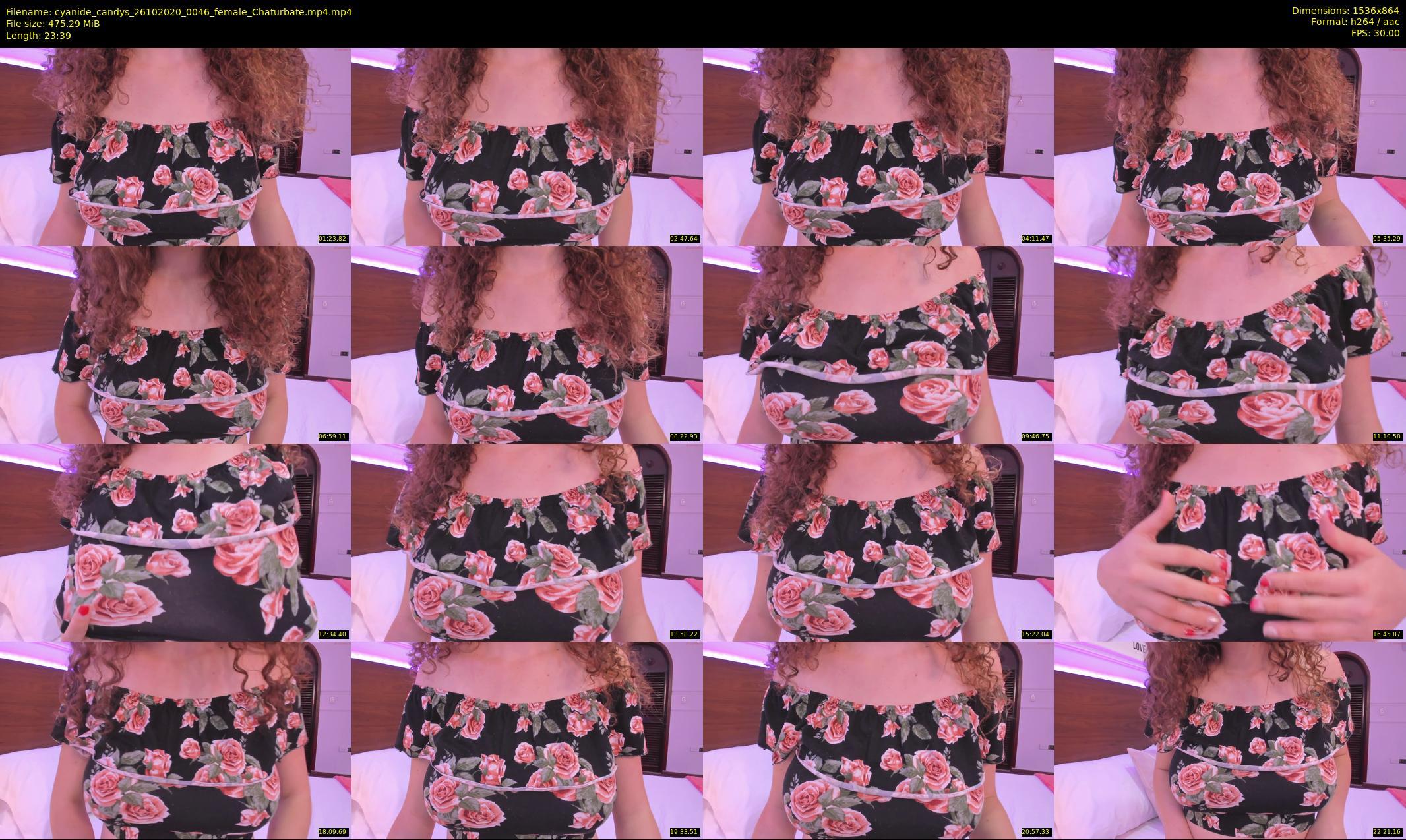 cyanide_candys — 24 minute Chaturbate female cam show recording, 720p, Oct 26, 2020