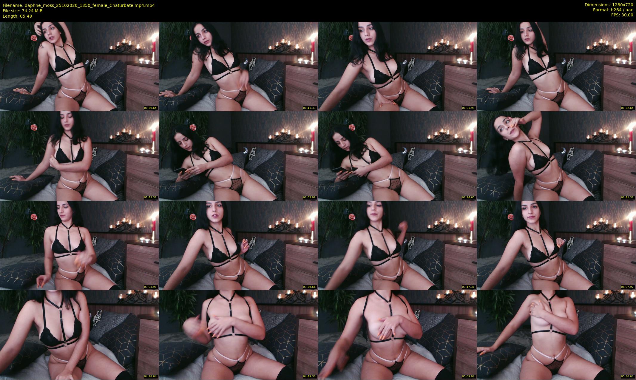 daphne_moss — 6 minute Chaturbate female cam show recording, 720p, Oct 25, 2020