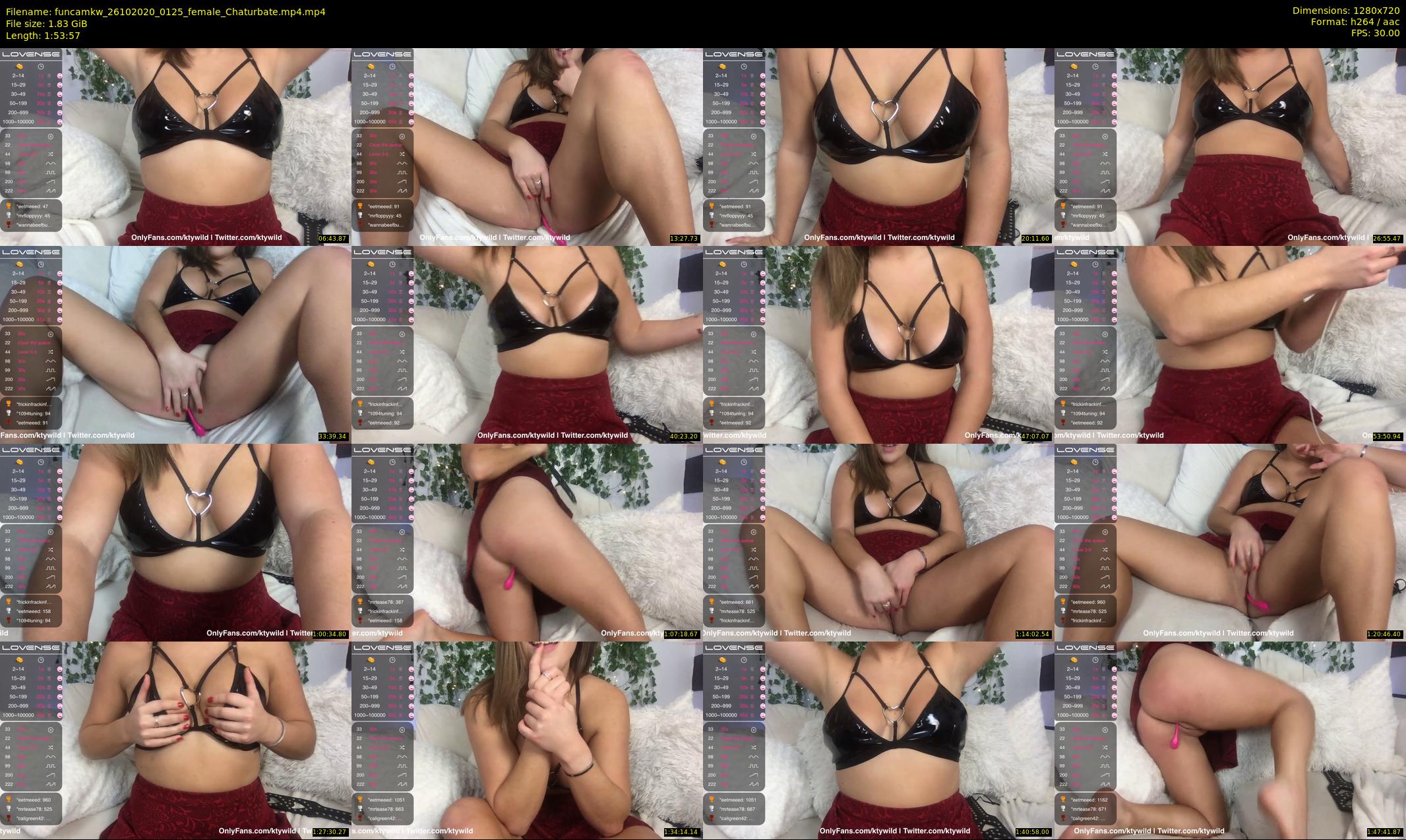 funcamkw — 114 minute Chaturbate female cam show recording, 720p, Oct 26, 2020