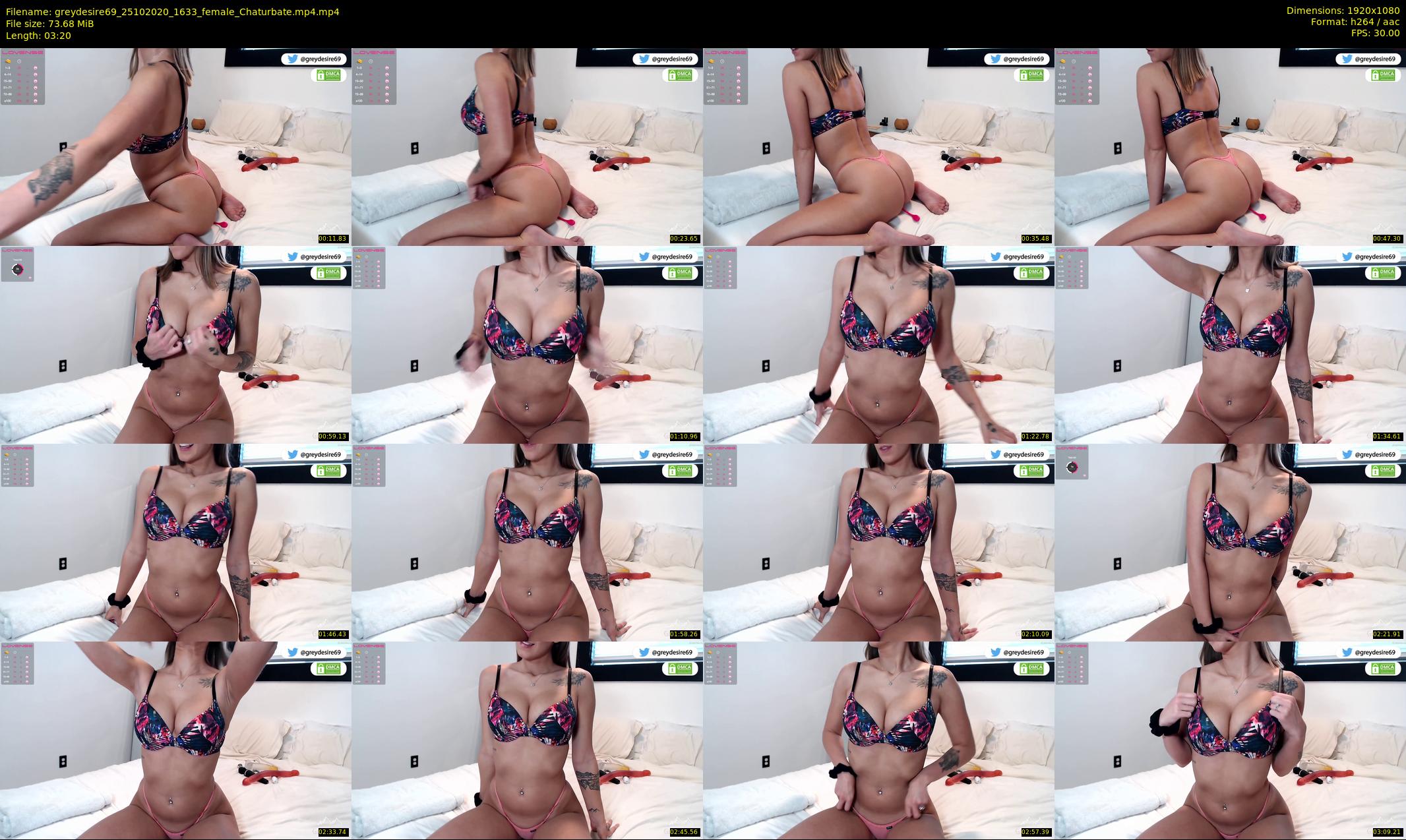 greydesire69 — 4 minute Chaturbate female cam show recording, 1080p, Oct 25, 2020