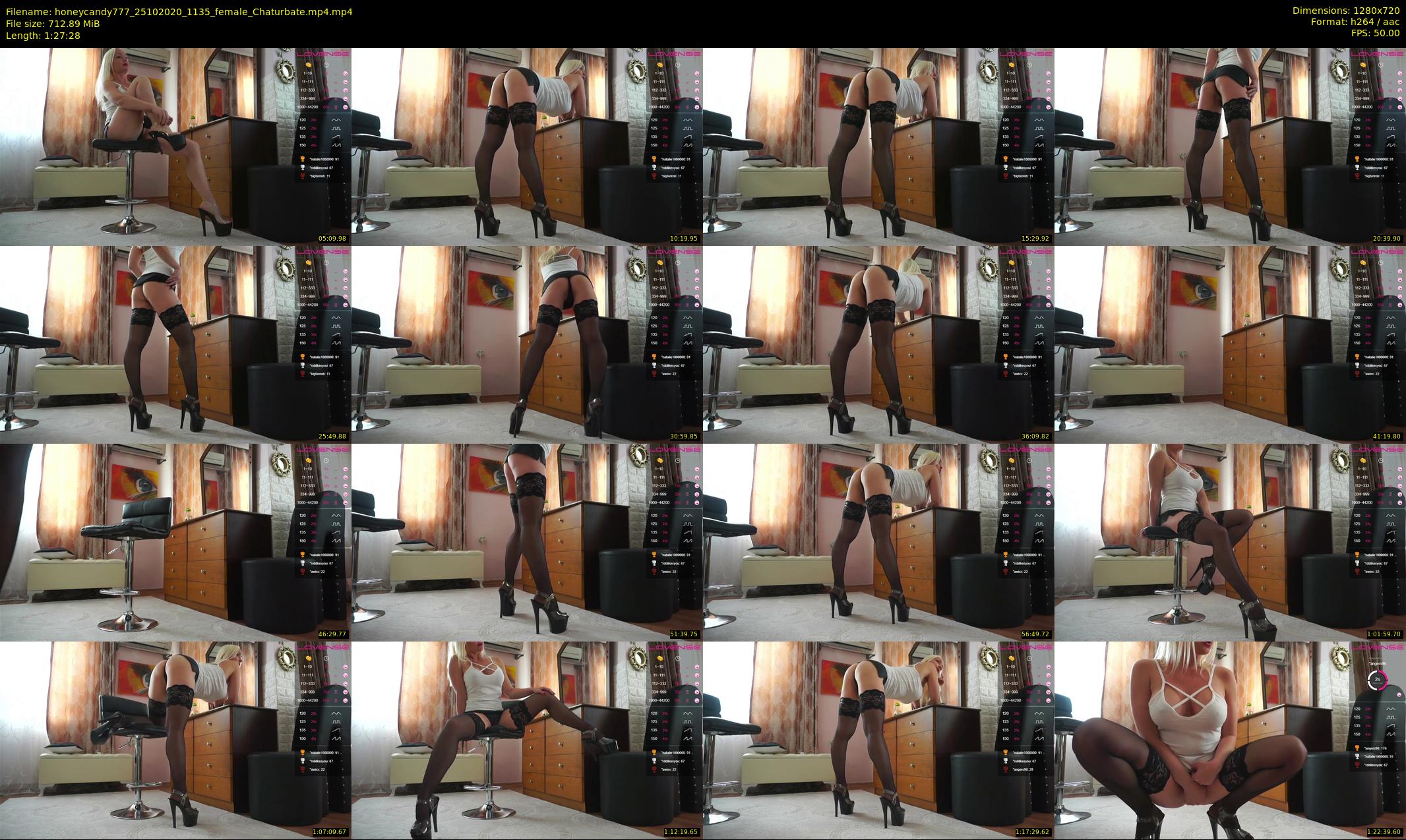 honeycandy777 — 88 minute Chaturbate couple cam show recording, 720p, Oct 25, 2020