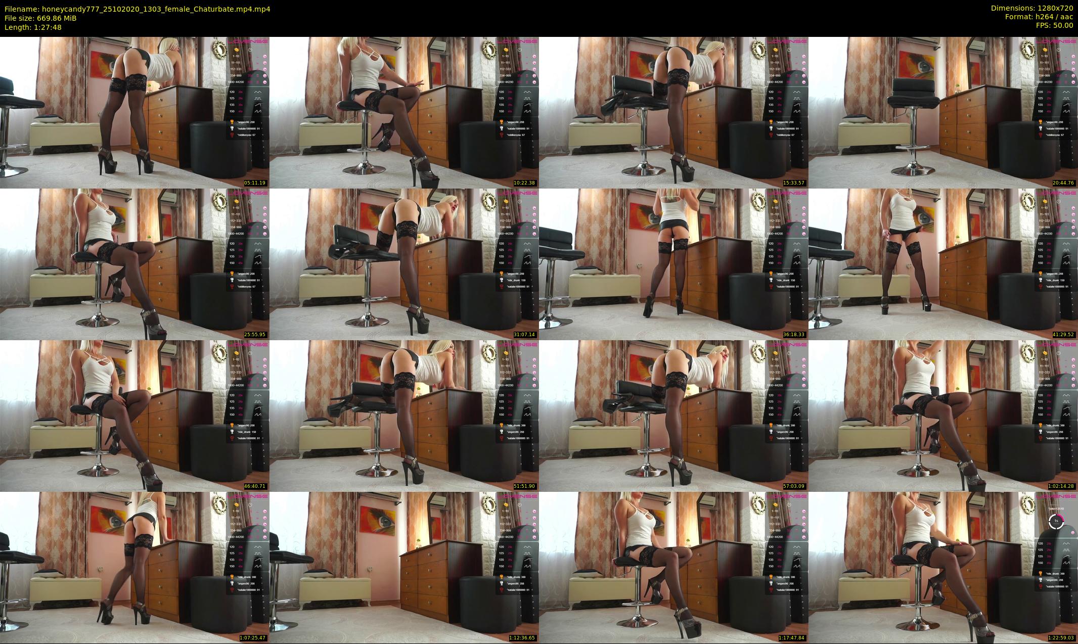 honeycandy777 — 88 minute Chaturbate couple cam show recording, 720p, Oct 25, 2020