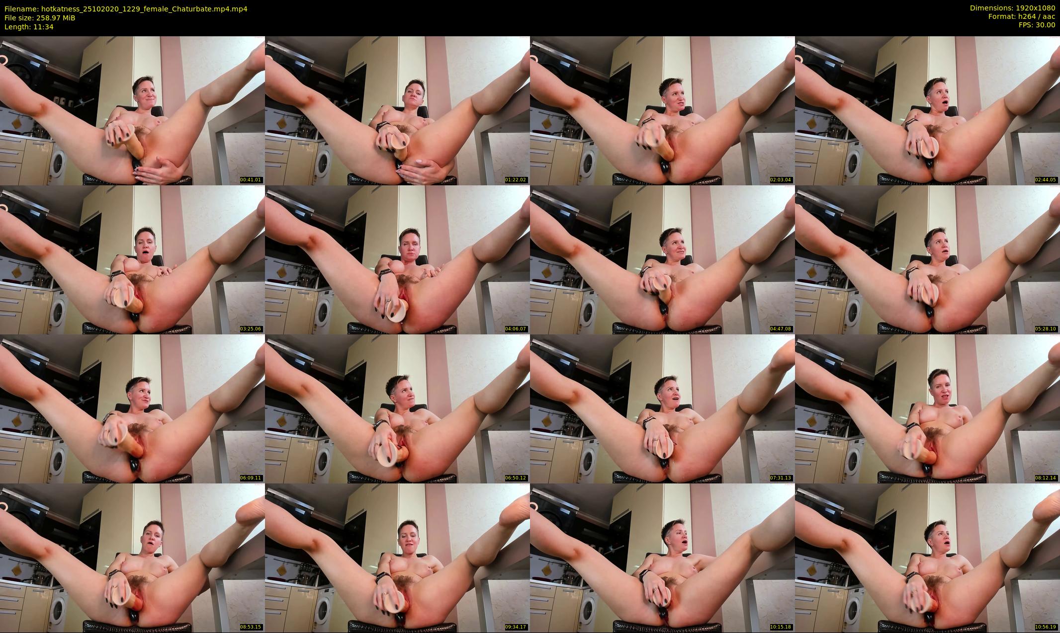 hotkatness — 12 minute Chaturbate female cam show recording, 1080p, Oct 25, 2020