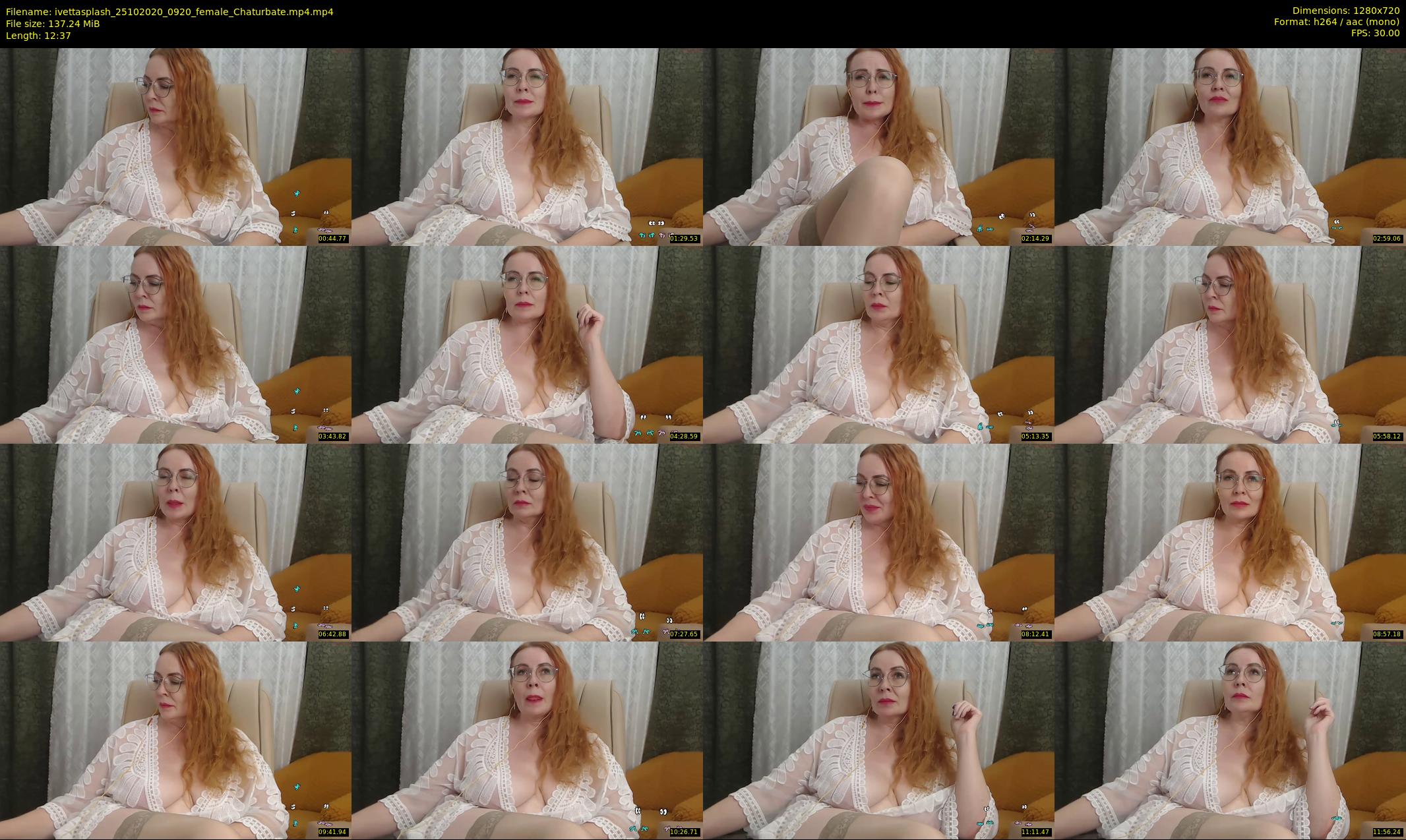 ivettasplash — 13 minute Chaturbate female cam show recording, 720p, Oct 25, 2020