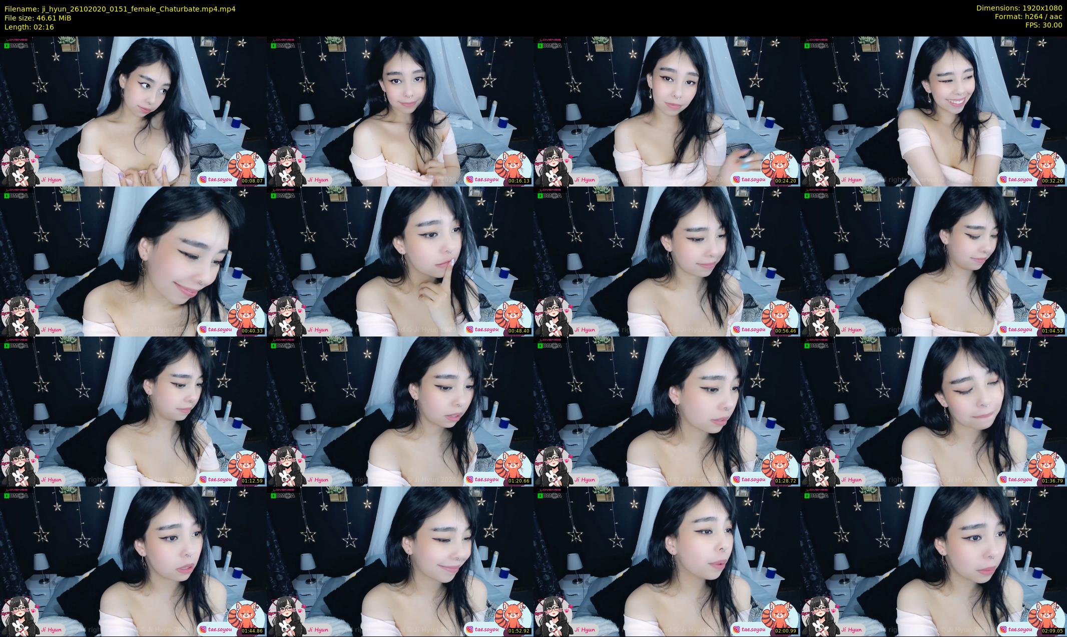 ji_hyun — 3 minute Chaturbate female cam show recording, 1080p, Oct 26, 2020