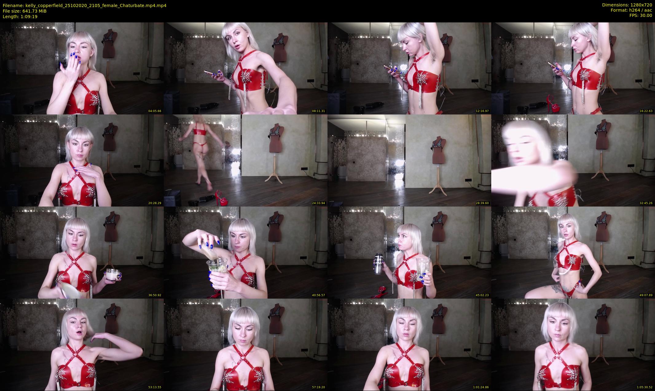 kelly_copperfield — 70 minute Chaturbate female cam show recording, 720p, Oct 25, 2020