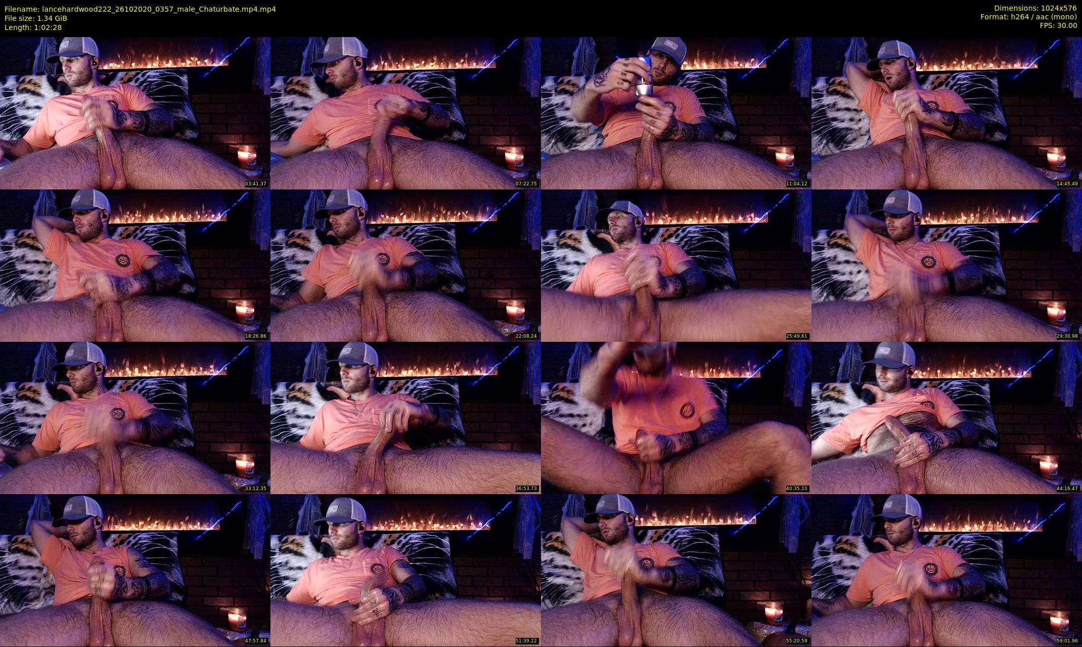 lancehardwood222 — 63 minute Chaturbate male cam show recording, 480p, Oct 26, 2020