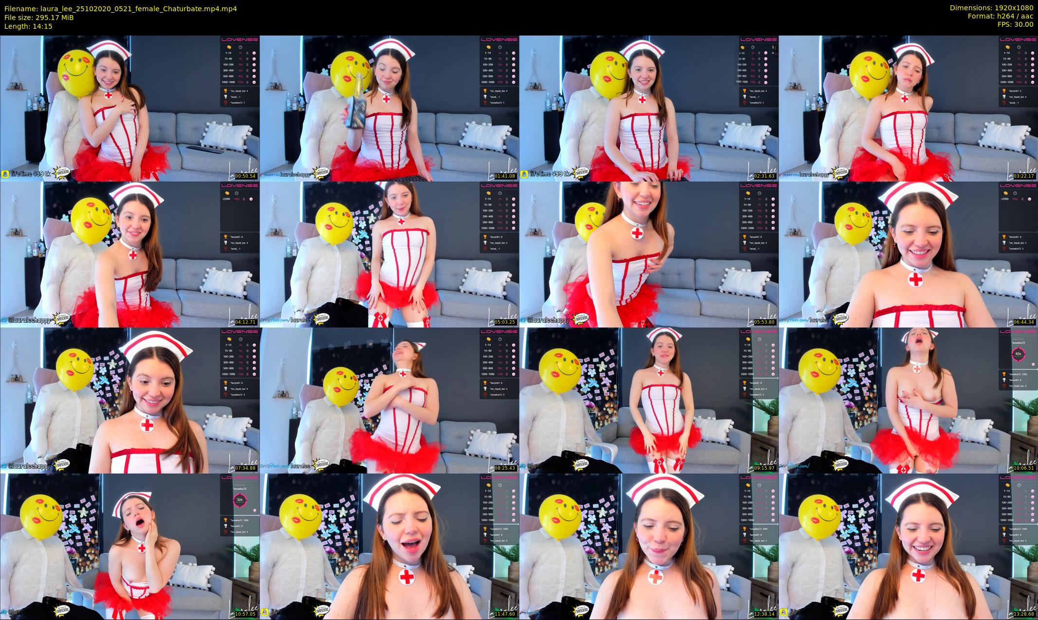 laura_lee — 15 minute Chaturbate female cam show recording, 1080p, Oct 25, 2020