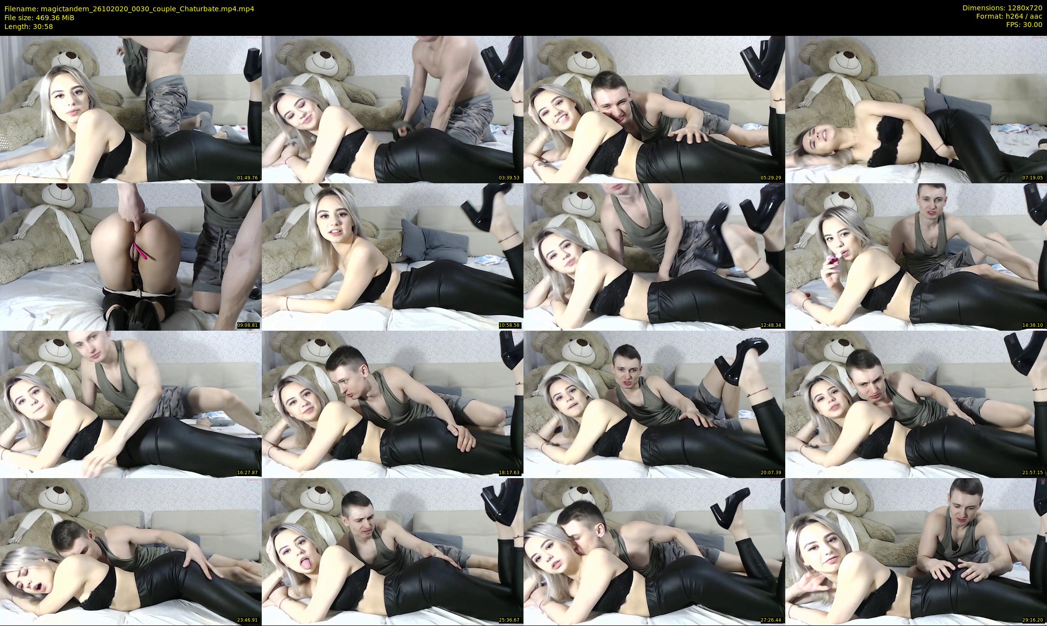 magictandem — 31 minute Chaturbate couple cam show recording, 720p, Oct 26, 2020