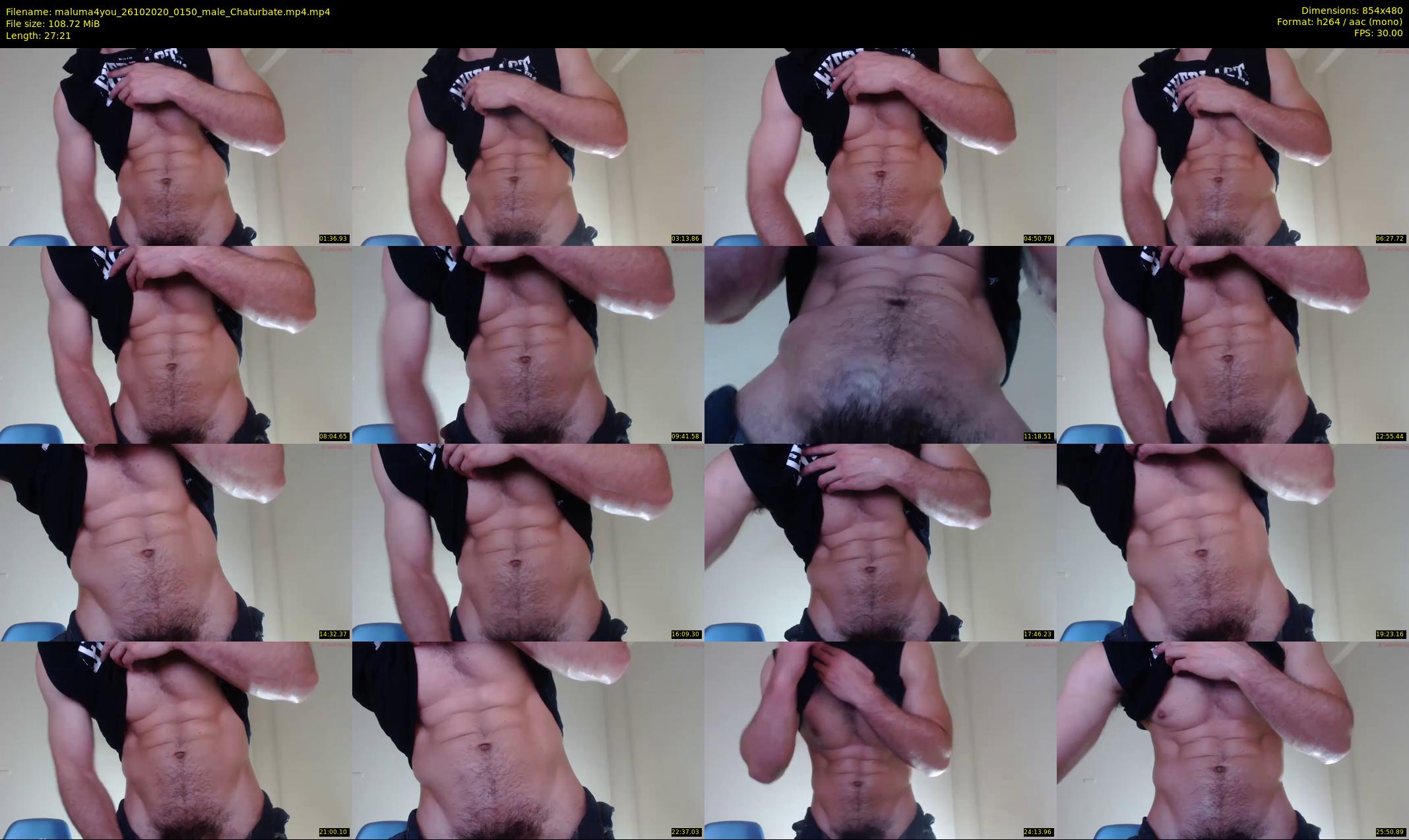 maluma4you — 28 minute Chaturbate male cam show recording, 480p, Oct 26, 2020