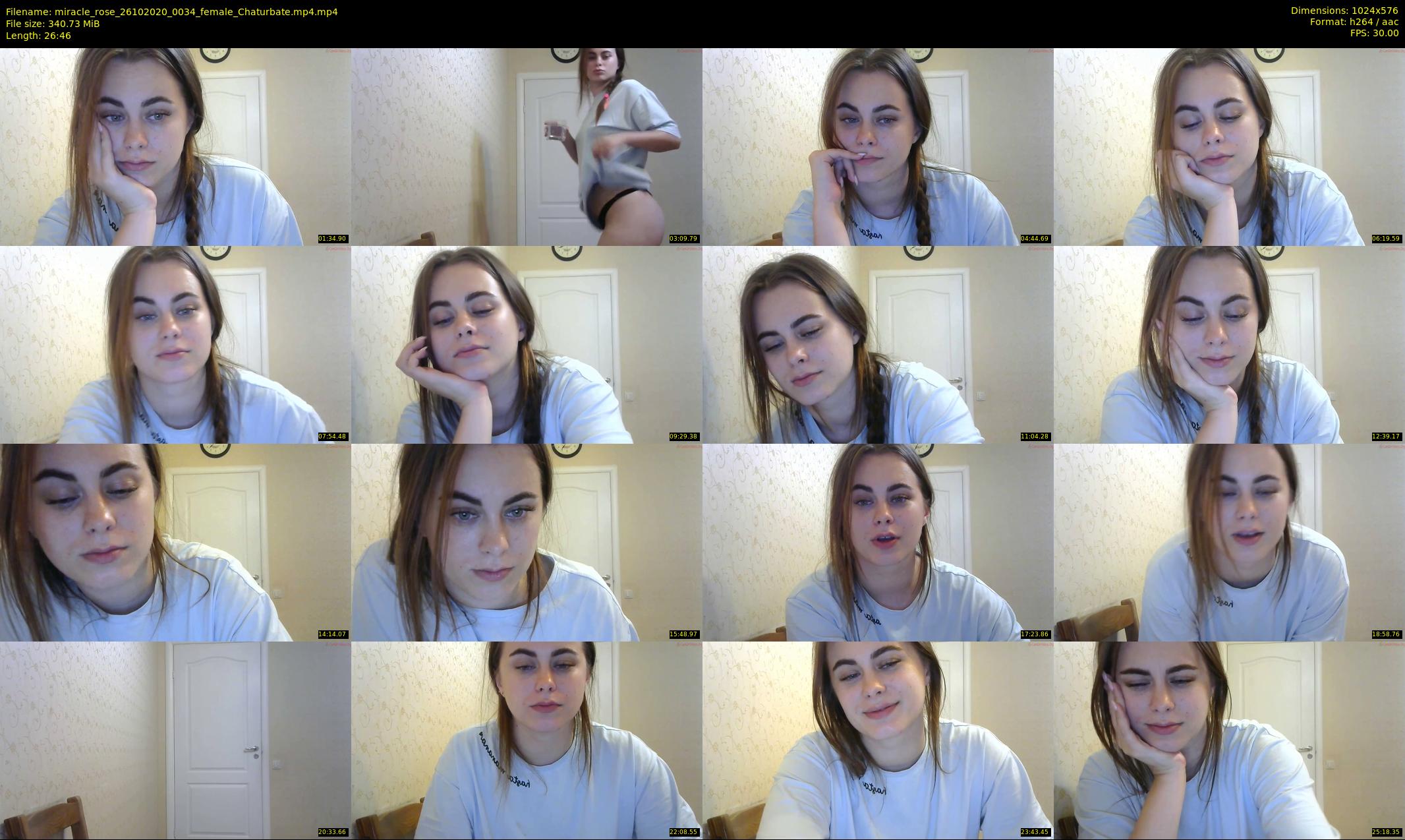 miracle_rose — 27 minute Chaturbate female cam show recording, 480p, Oct 26, 2020