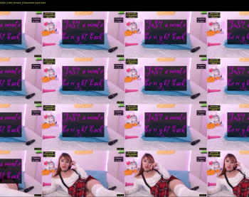 morgana_star_legs — 4 minute Chaturbate female cam show recording, 1080p, Oct 25, 2020